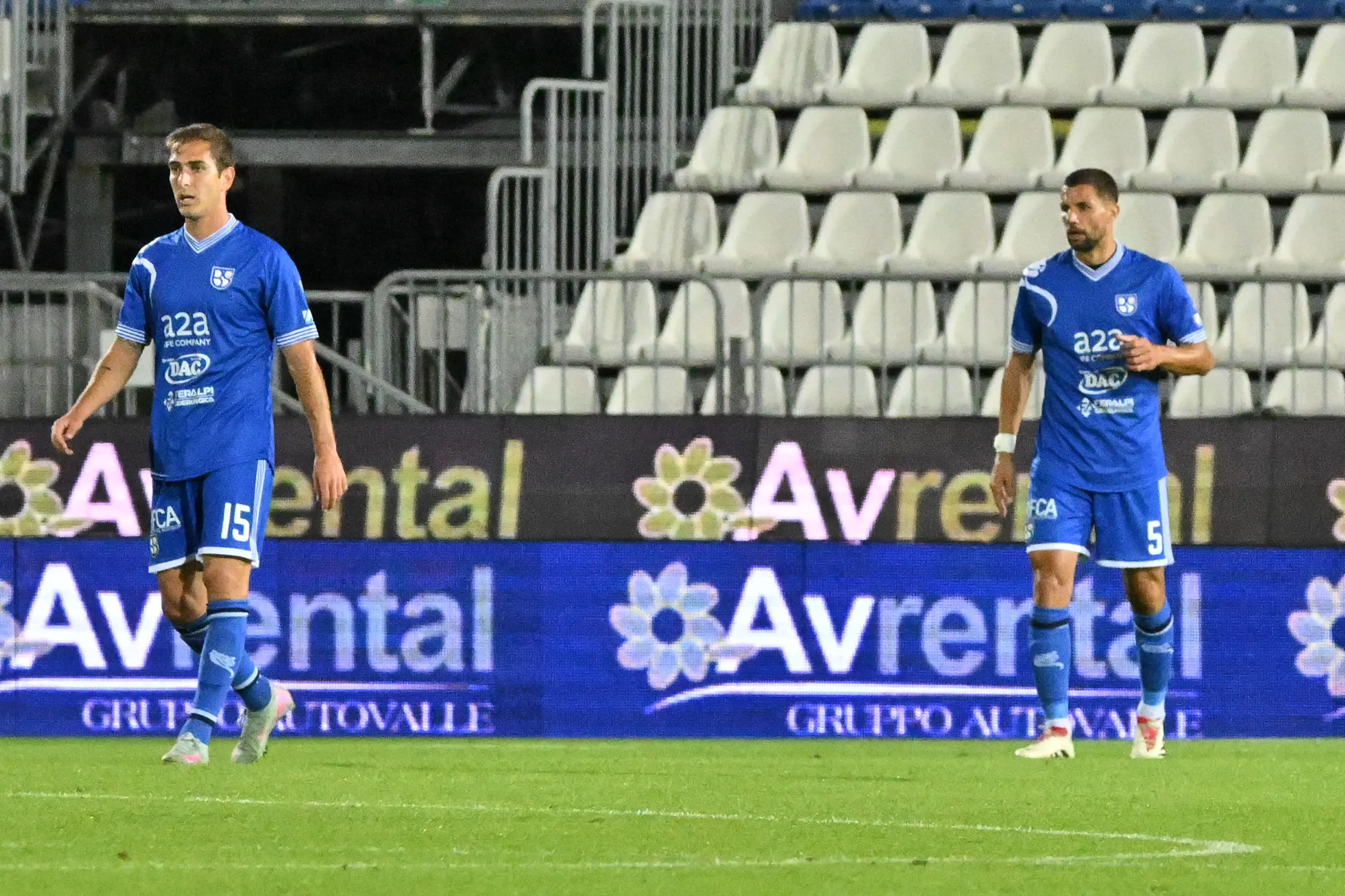 SPORT CALCIO BRESCIA CAMPIONATO SERIE C UNION BRESCIA NOVARA NELLA FOTO 25–09-2025 AGENZIA NEWREPORTER PASOTTI