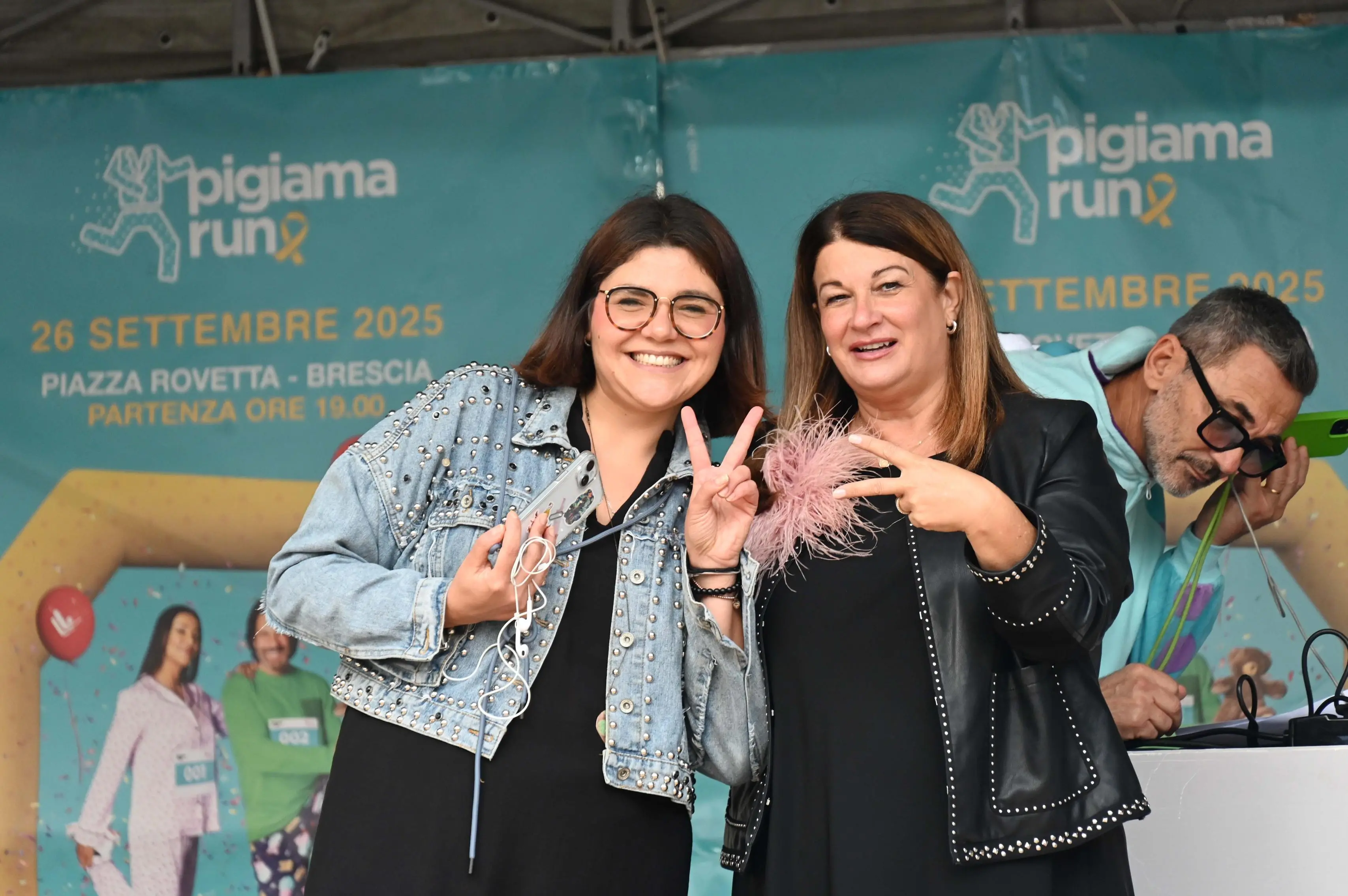 CRONACA BRESCIA PIGIAMA RUN LARGO FORMENTONE REDAZIONE CRONACA 26-09-2025 GABRIELE STRADA NEW EDEN GROUP