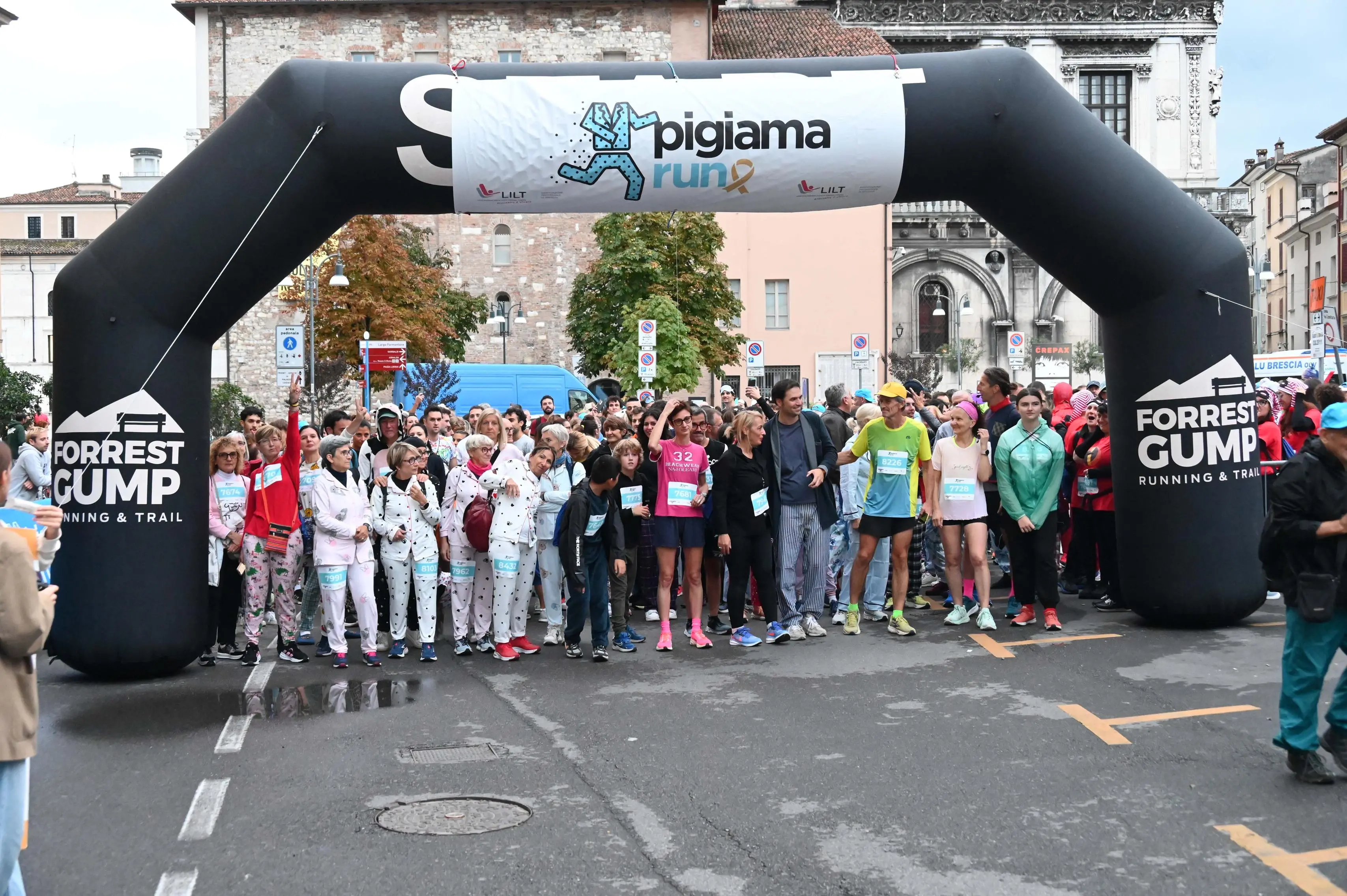 CRONACA BRESCIA PIGIAMA RUN LARGO FORMENTONE REDAZIONE CRONACA 26-09-2025 GABRIELE STRADA NEW EDEN GROUP