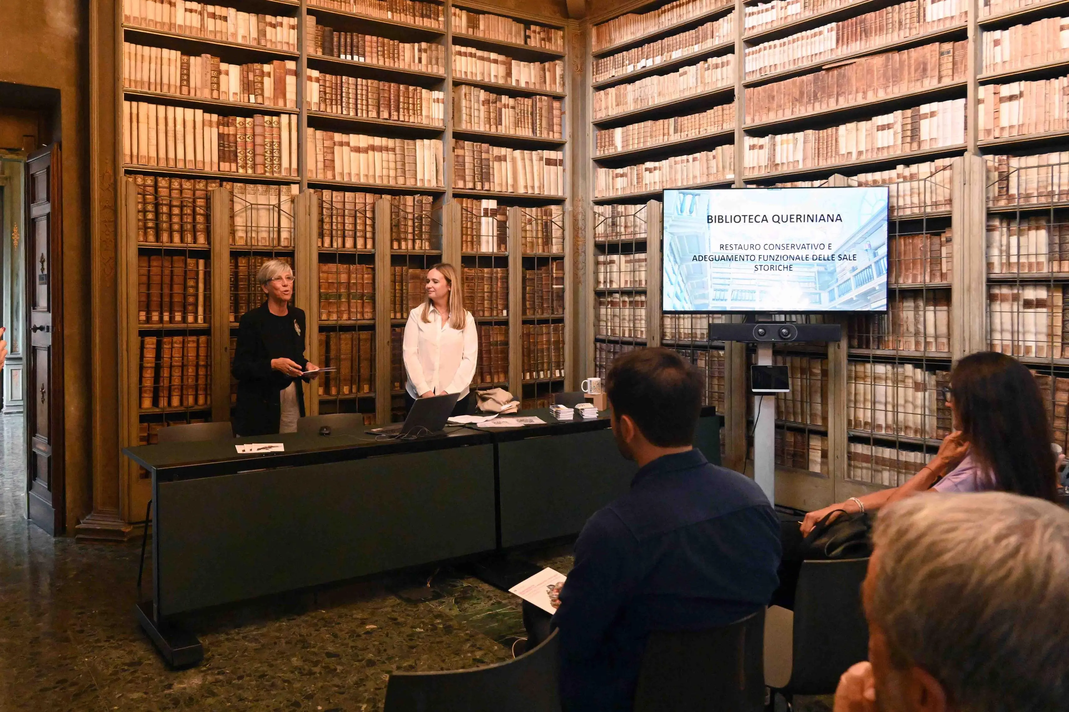 Queriniana: inaugurazione dopo i restauri