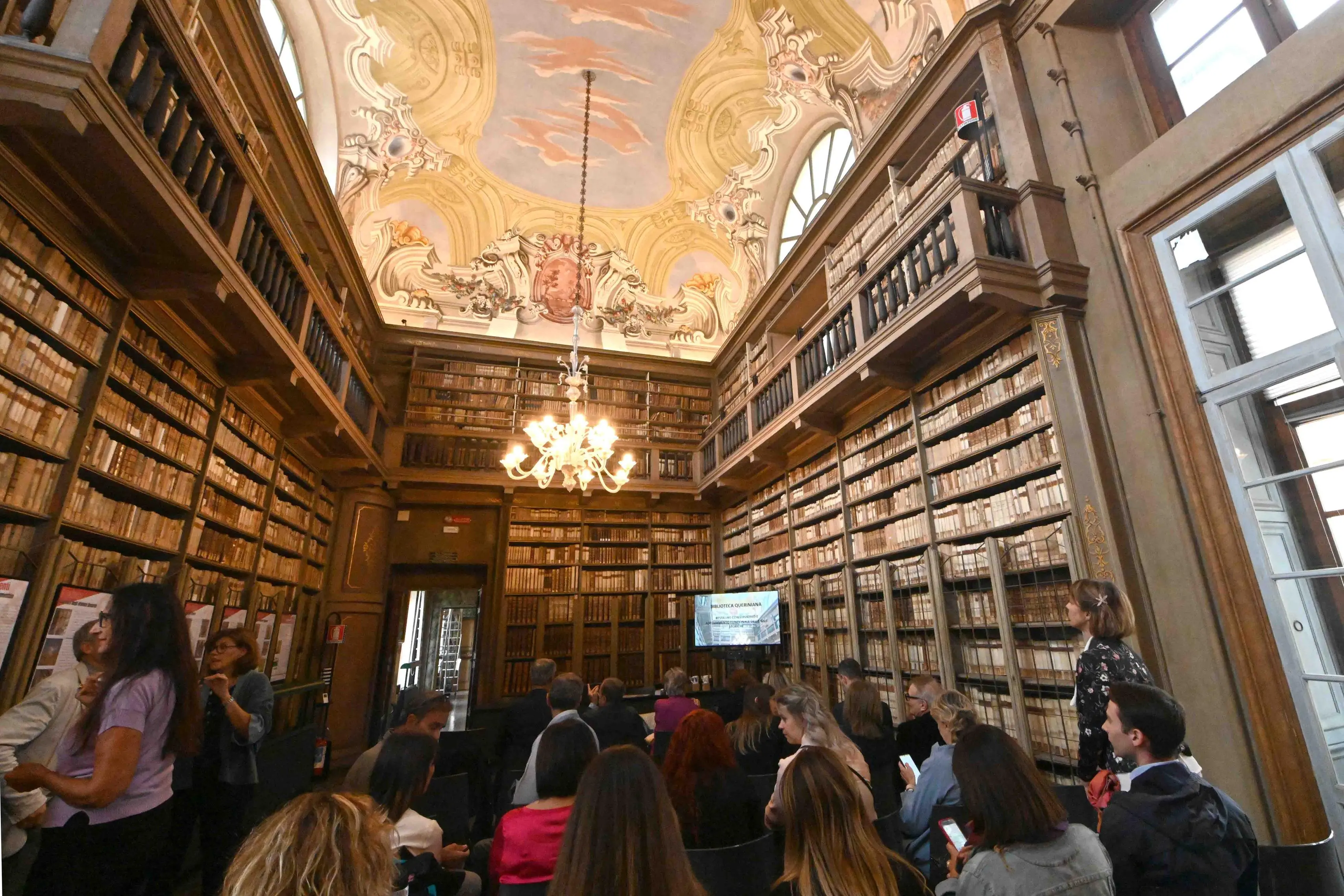 Queriniana: inaugurazione dopo i restauri