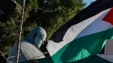 La bandiera palestinese - Foto Ansa © www.giornaledibrescia.it