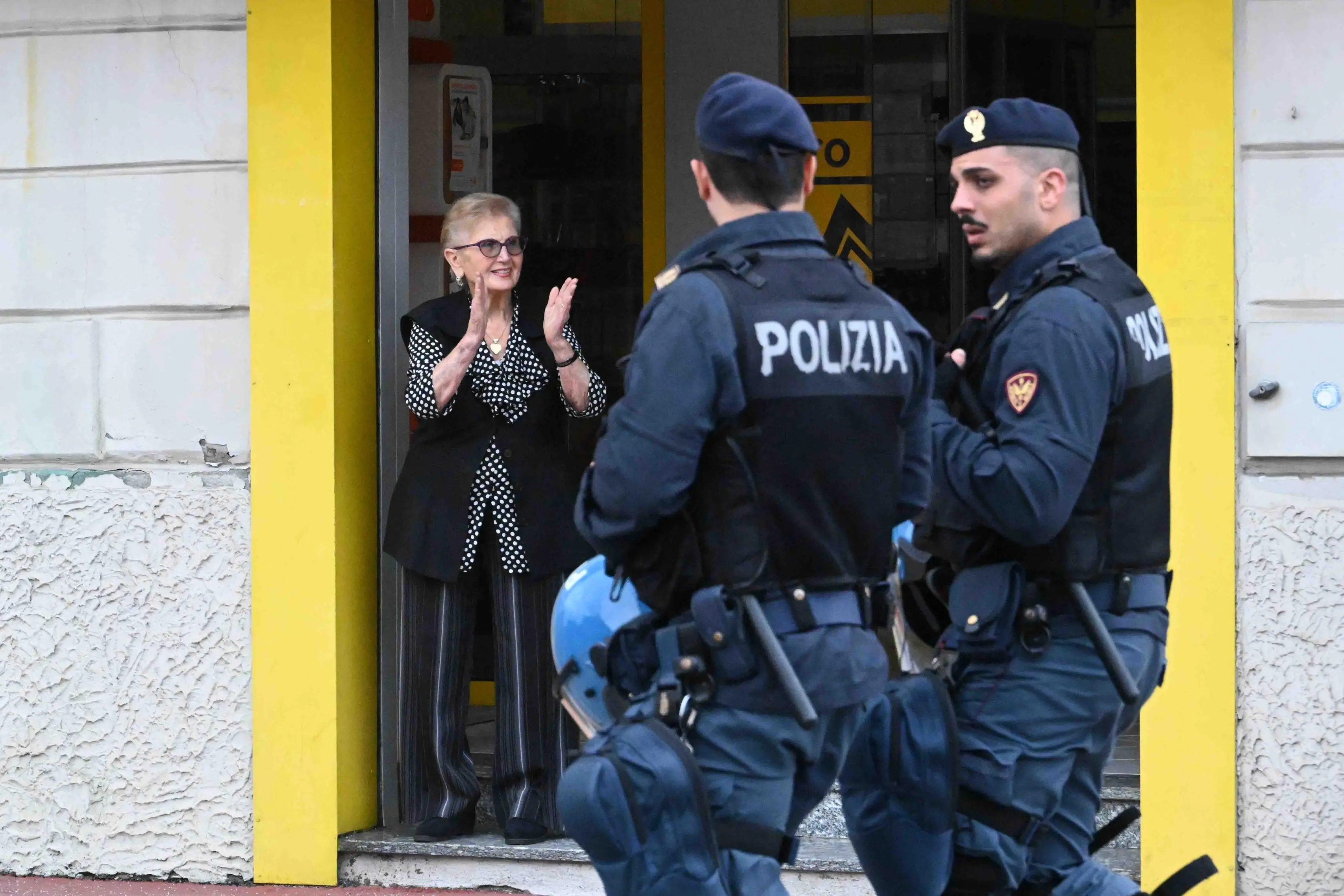 Il corteo ProPal a Brescia