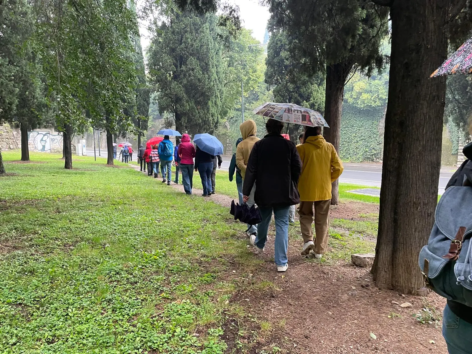 Il primo percorso del Trekking verde urbano