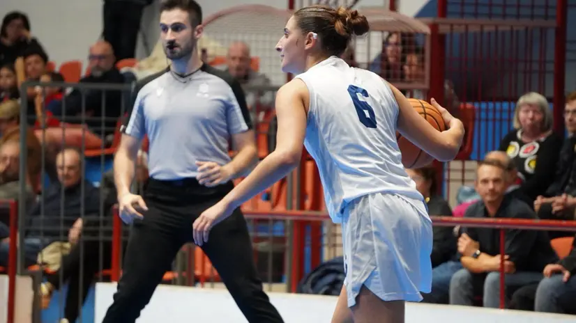 Agnese Bevolo, autrice di 14 punti - © www.giornaledibrescia.it