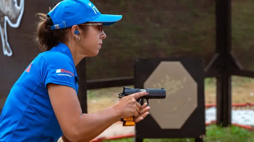 Camilla Almici si è laureata nuovamente campionessa del mondo di tiro dinamico