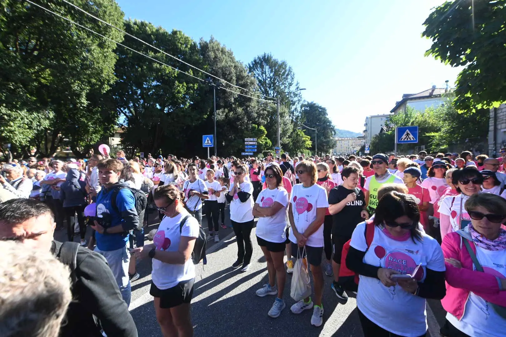 Domenica di corsa con la Race for the cure: le foto