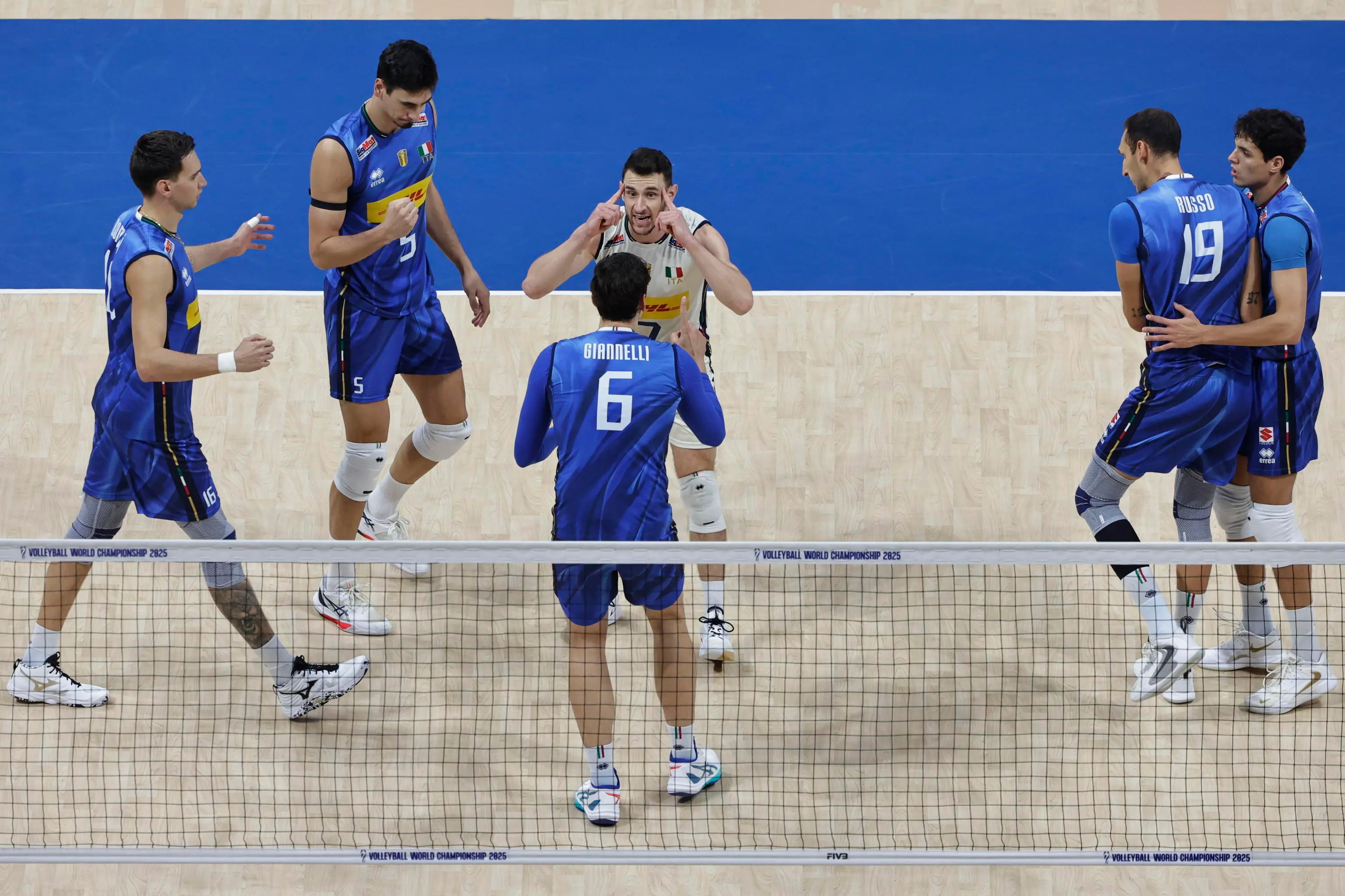 Mondiali di volley, gli scatti di Italia-Bulgaria
