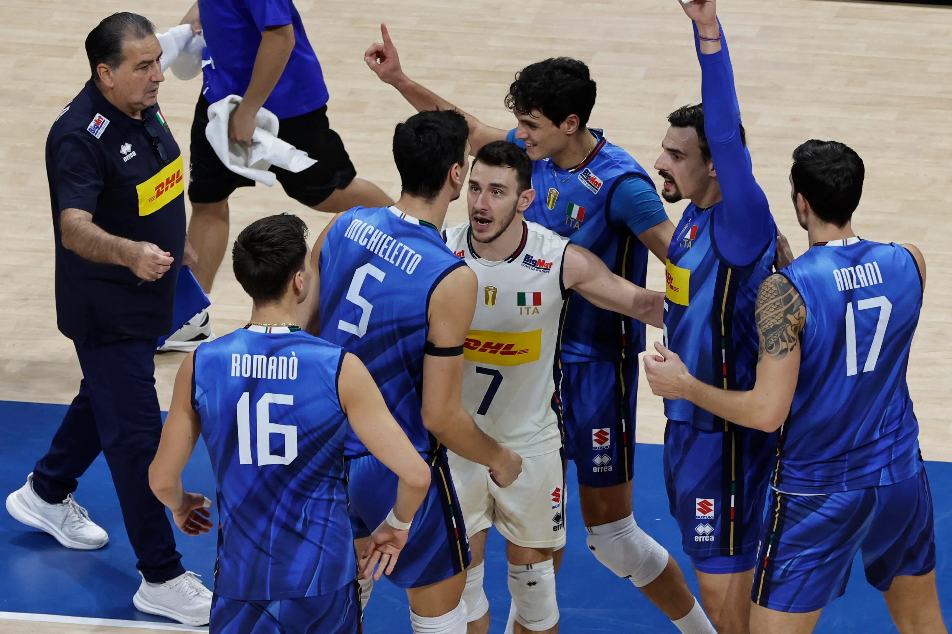Mondiali di volley, gli scatti di Italia-Bulgaria
