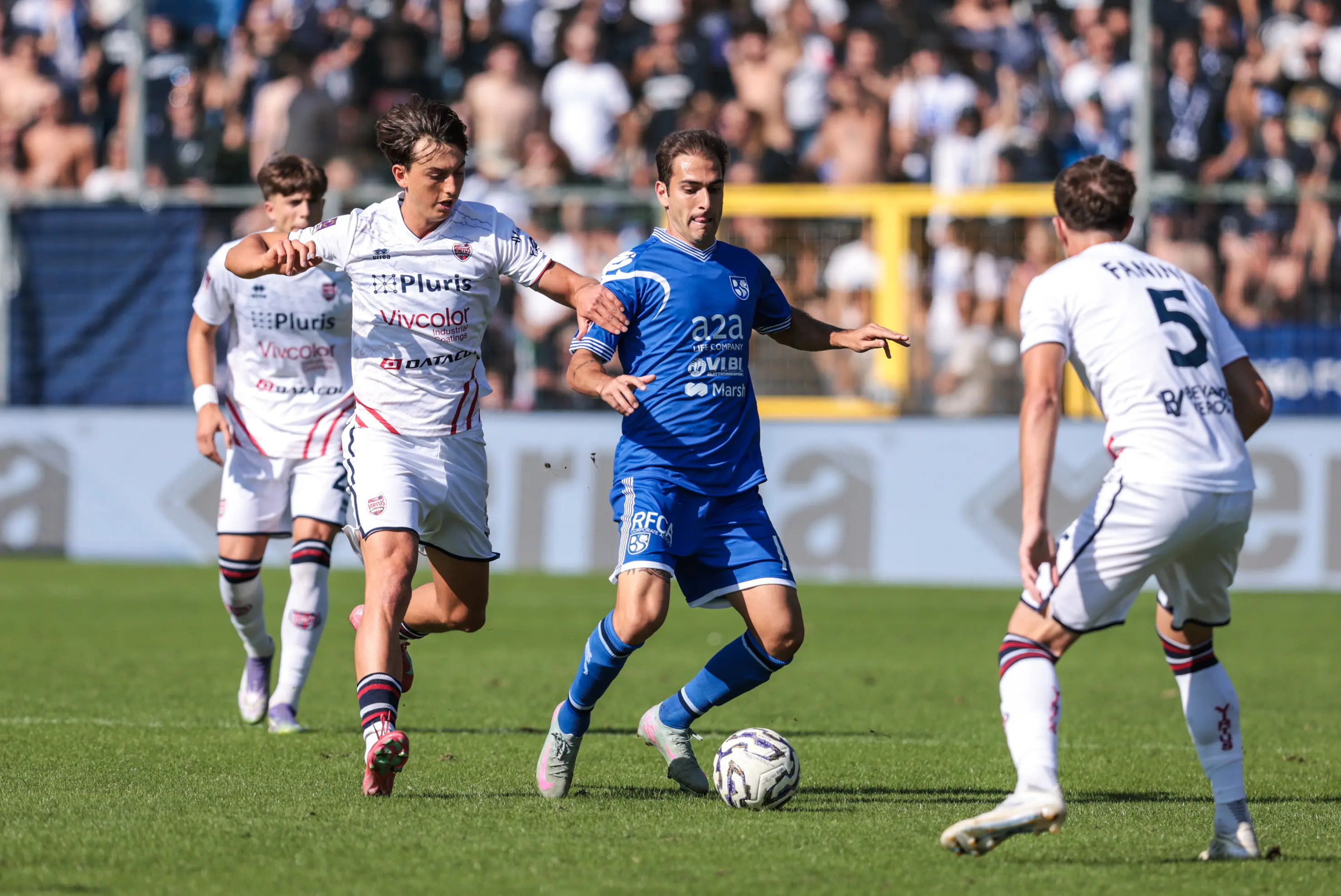 Serie C, gli scatti di Virtus Verona-Union Brescia