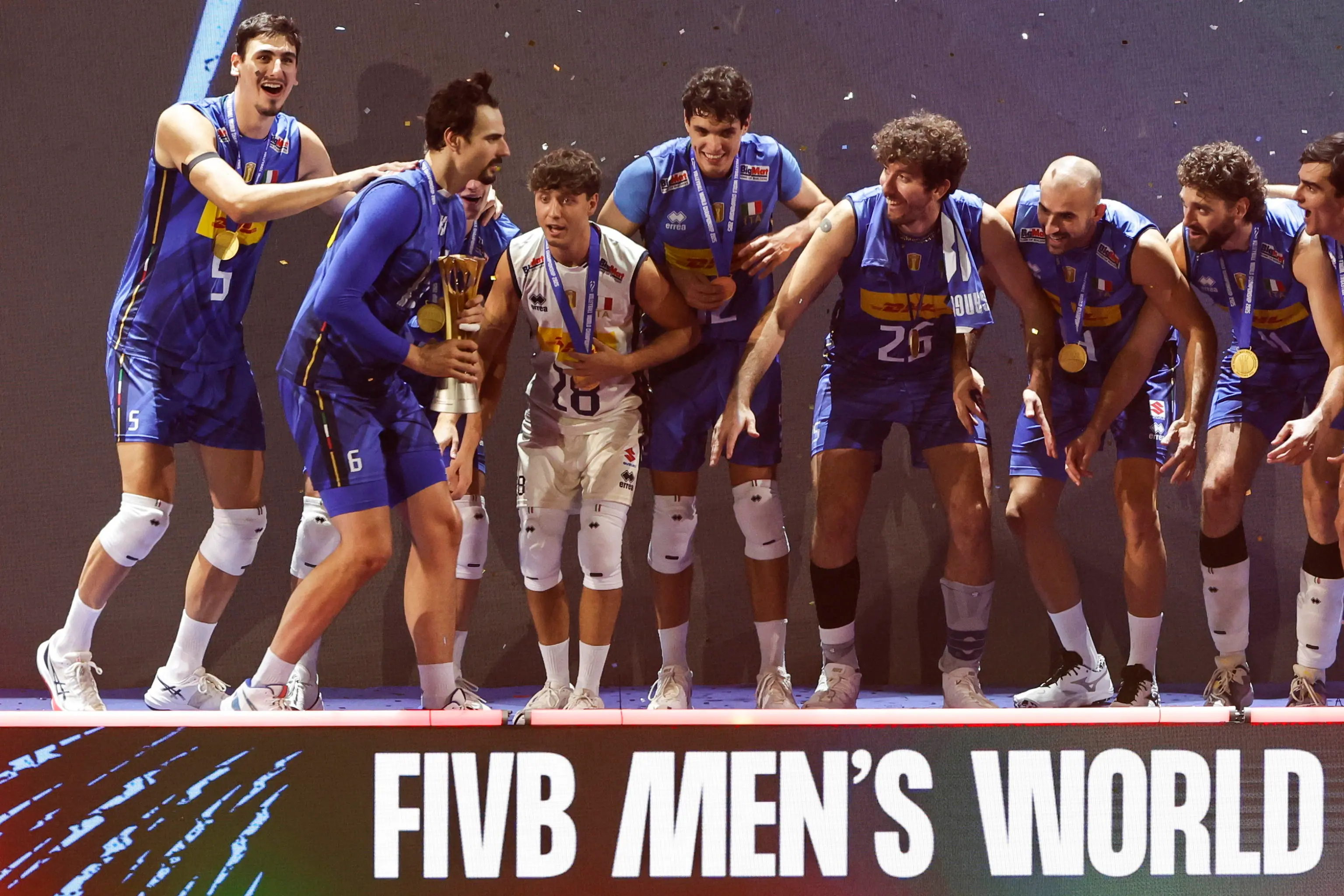 Mondiali di volley, gli scatti di Italia-Bulgaria