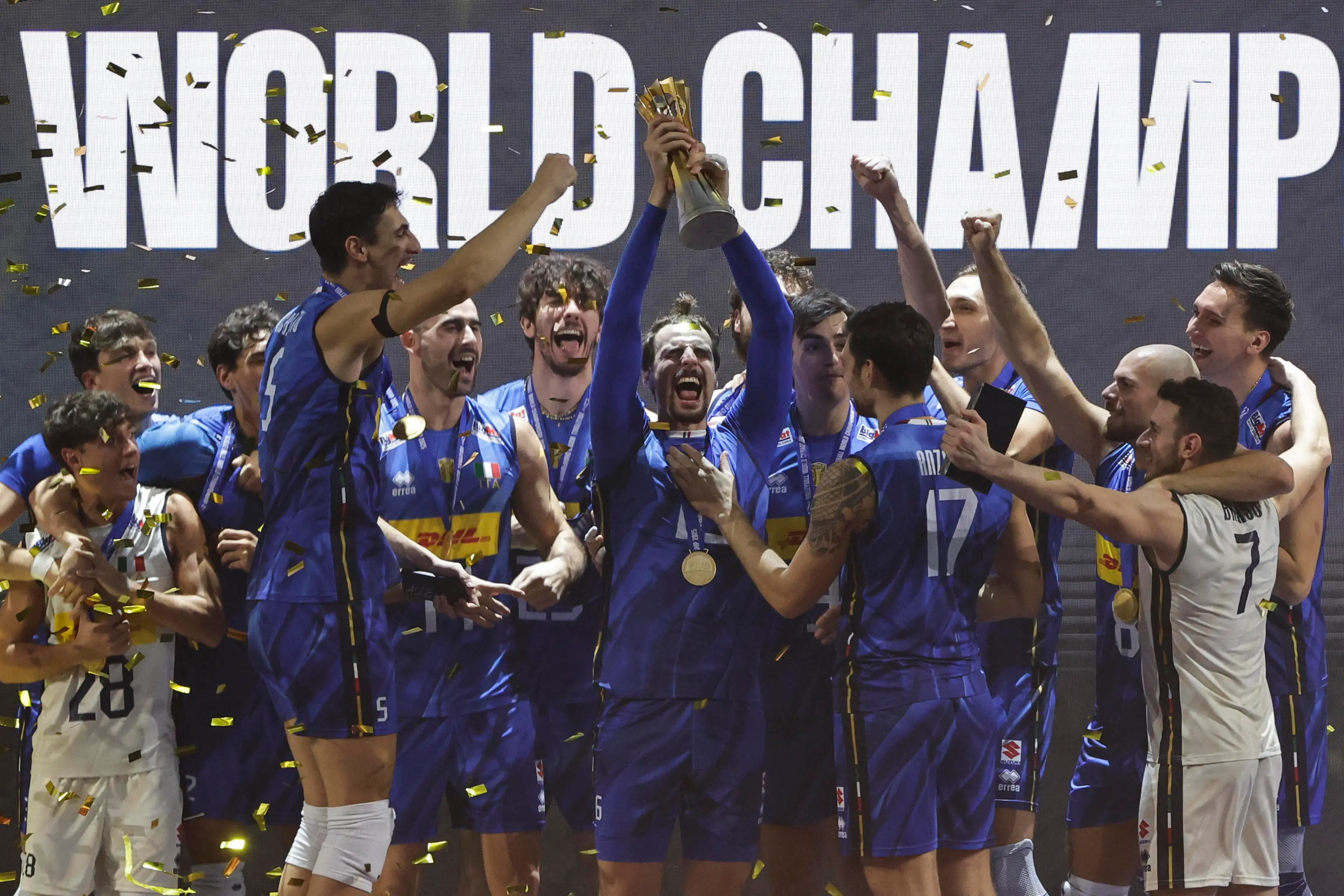 Mondiali di volley, gli scatti di Italia-Bulgaria