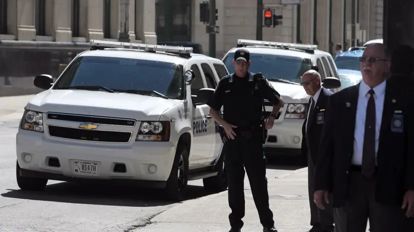 epa02334341 U.S. Federal Protective Police patrol around the Federal Courthouse in Detroit, Michigan USA on 13 September 2010 for a hearing for Umar Farouk Abdulmutallab of Nigeria for allegedly attempting to blow up a Delta-Northwest flight as he tried to set off chemical explosives hidden in his underwear as the flight that originated in Amsterdam, Netherlands, descended toward Detroit Metro on Christmas day. Abdulmutallab, 23, is charged in the indictment with attempted use of a weapon of mass destruction, an offense that carries a maximum penalty of life in prison. Other charges in the six-count indictment are attempted murder, attempting to destroy an aircraft, placing a destructive device on an aircraft, and two counts of possession of a destructive device to commit a crime of violence. It's alleged he "attempted to murder 289 individuals" -- the number of passengers and crew members, not counting him.U.S. District Judge Nancy Edmunds was expected to set a trial date Monday, eight months after Umar Farouk Abdulmutallab was arraigned on six charges, including the attempted use of a weapon of mass destruction. EPA/JEFF KOWALSKY