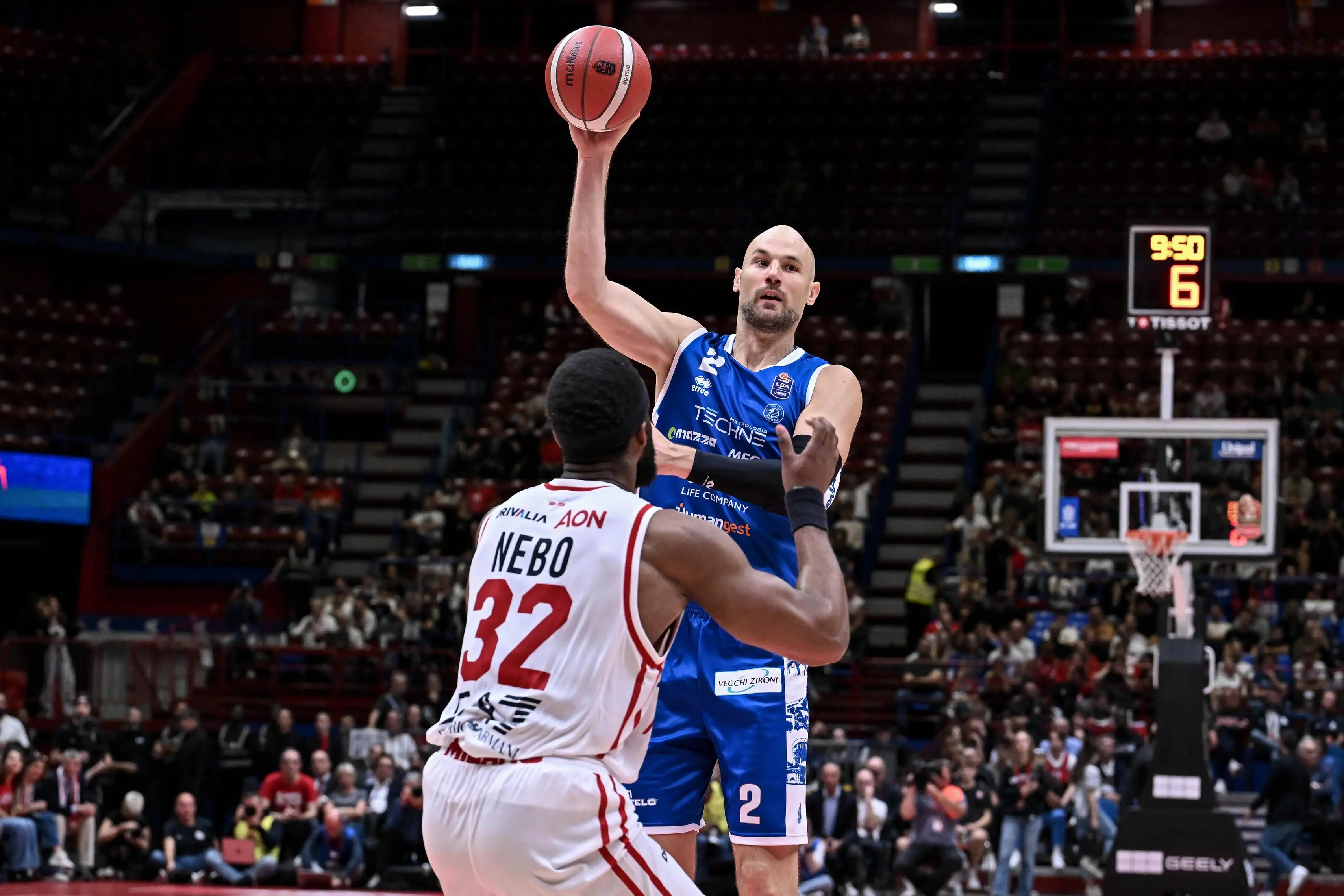 Supercoppa, gli scatti di Germani-Milano