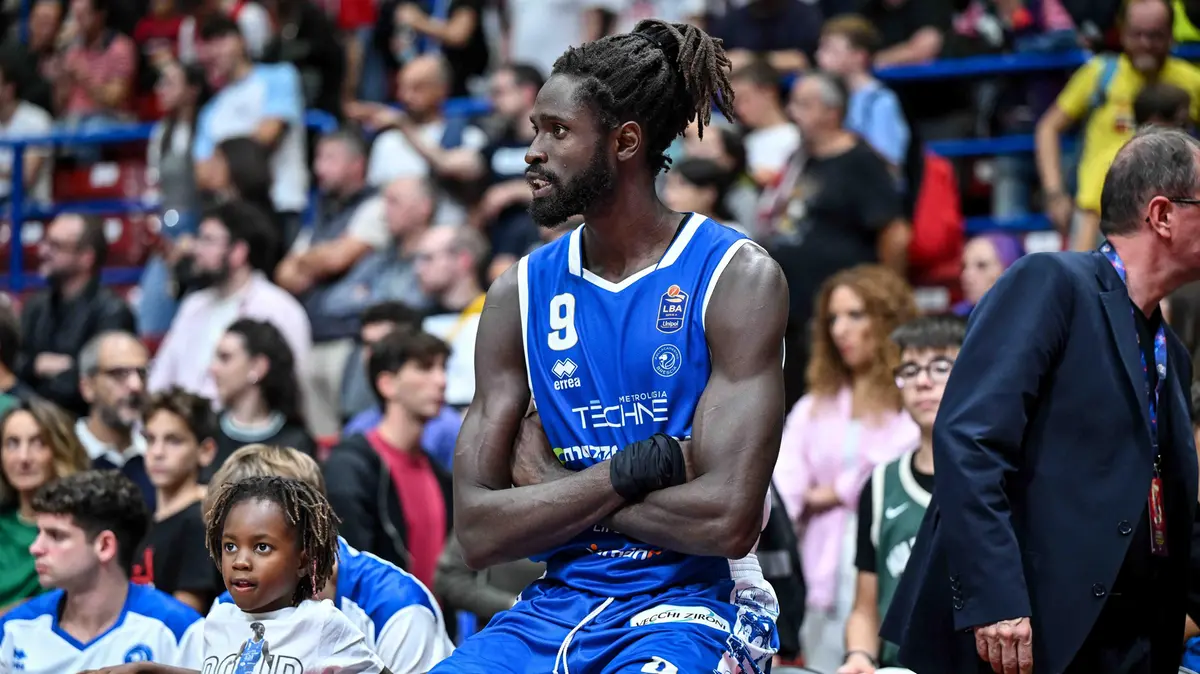 La delusione di Maurice Ndour - Foto © www.giornaledibrescia.it