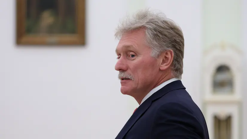 epa12405573 Kremlin spokesman Dmitry Peskov waits before a meeting of Russia's President Vladimir Putin with Ethiopia's Prime Minister Abiy Ahmed in Moscow, Russia, 25 September 2025. EPA/RAMIL SITDIKOV / POOL