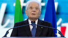 Napoli - Il Presidente della Repubblica Sergio Mattarella alla cerimonia di inaugurazione dell’anno scolastico 2025-2026, oggi 22 settembre 2025. (Foto di Paolo Giandotti - Ufficio Stampa per la Stampa e la Comunicazione della Presidenza della Repubblica)