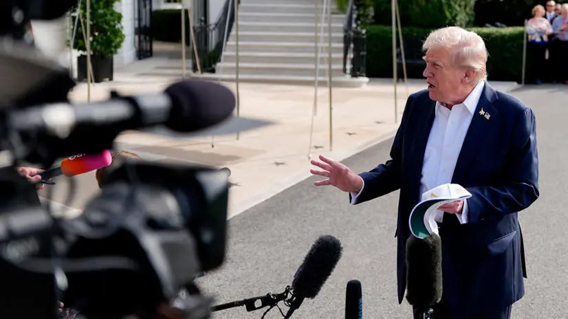 Il presidente americano Donald Trump - Ansa © www.giornaledibrescia.it