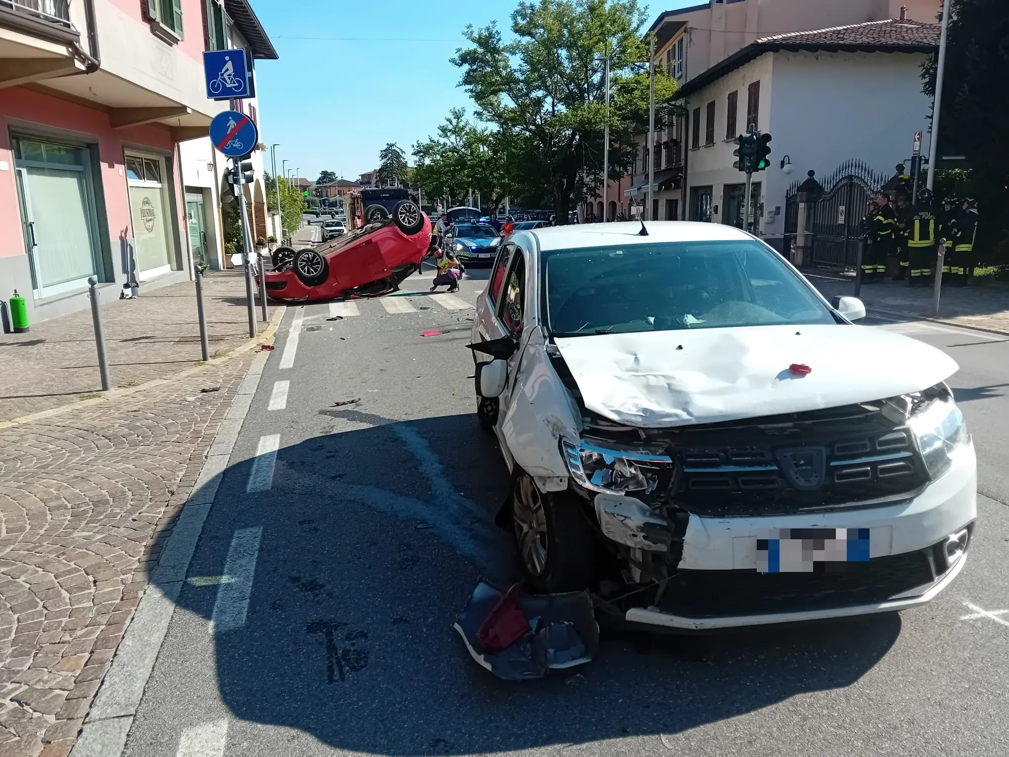 L'incidente mortale a Clusane