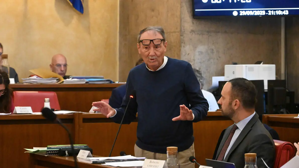 Da sinistra Fabio Capra e Roberto Omodei - Foto Marco Ortogni/Neg © www.giornaledibrescia.it