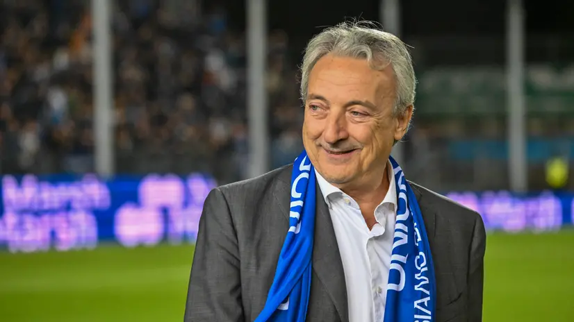 Giuseppe Pasini, presidente dell'Union Brescia - Foto New Reporter Pasotti © www.giornaledibrescia.it