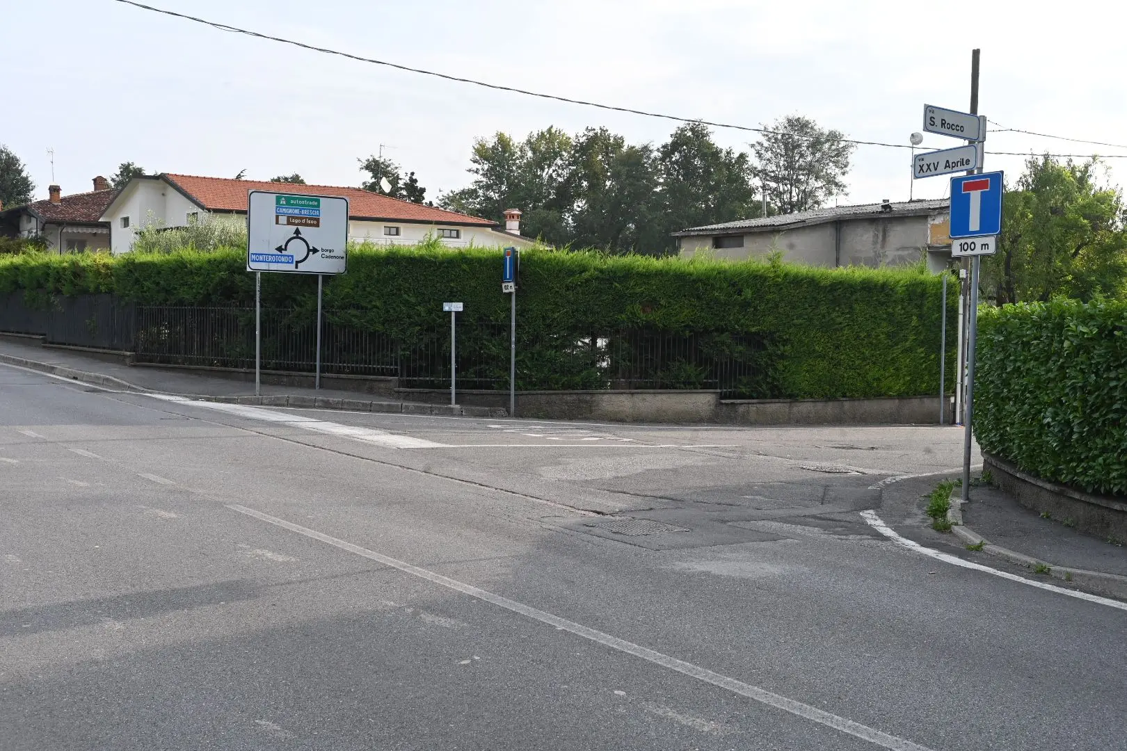 Il luogo dell'investimento a Passirano
