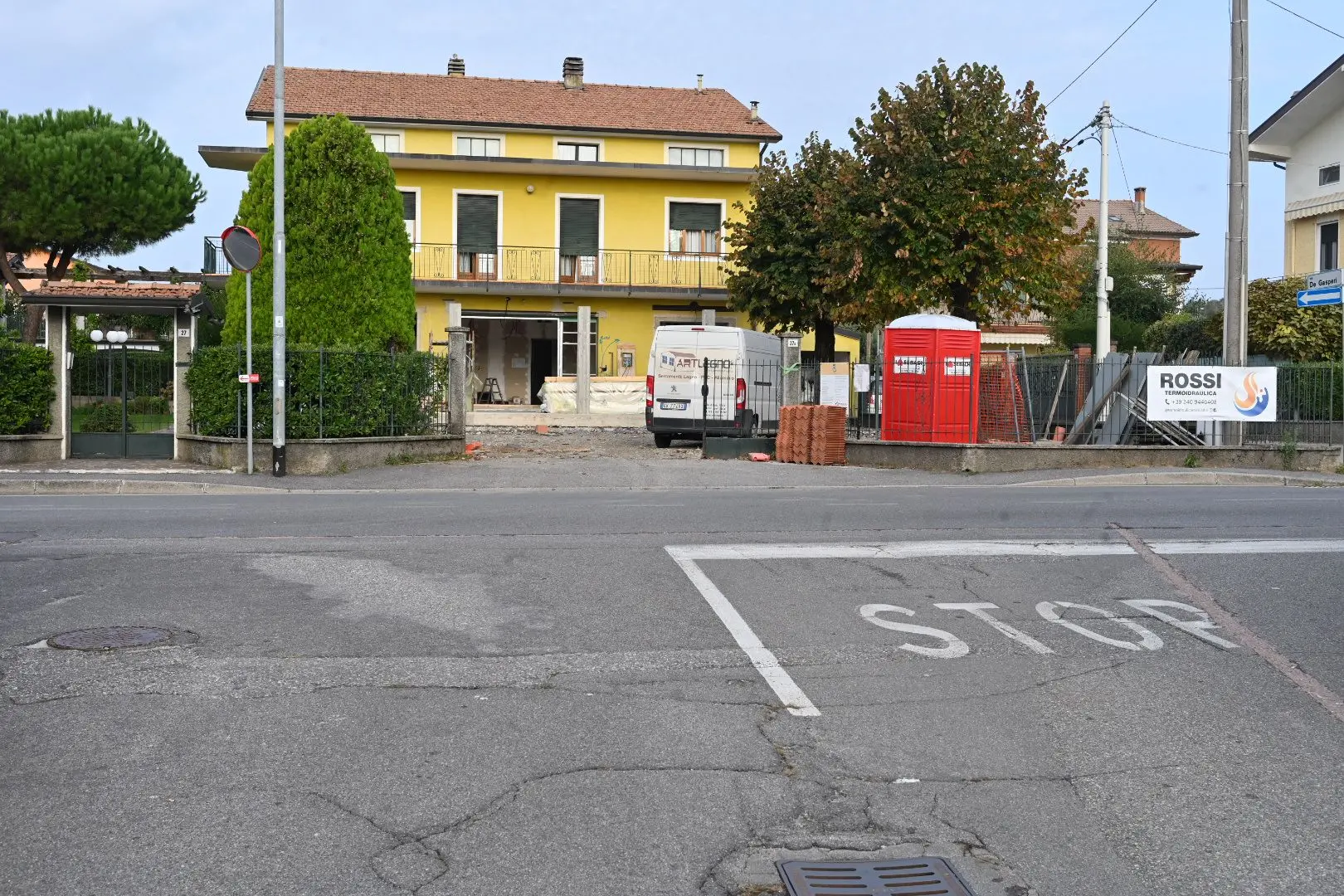 Il luogo dell'investimento a Passirano