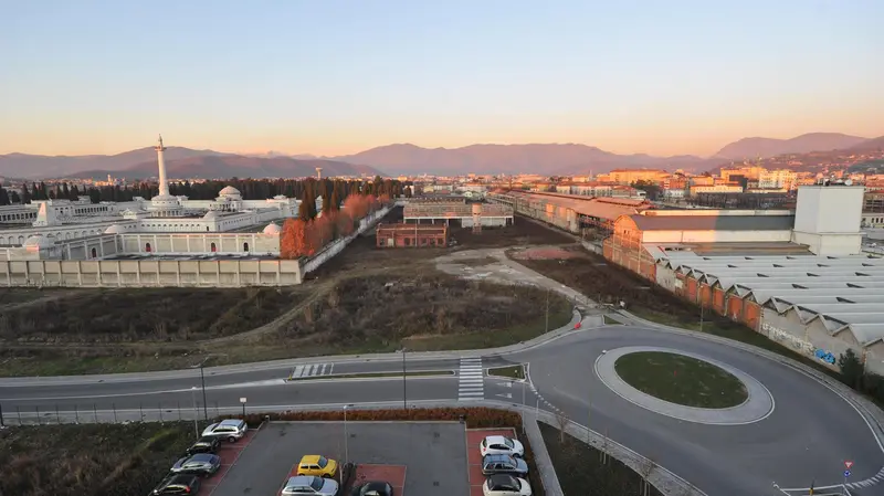 L'ex Tempini: l'area tra via Stefana e via Eritrea dov'è previsto il Musil - © www.giornaledibrescia.it