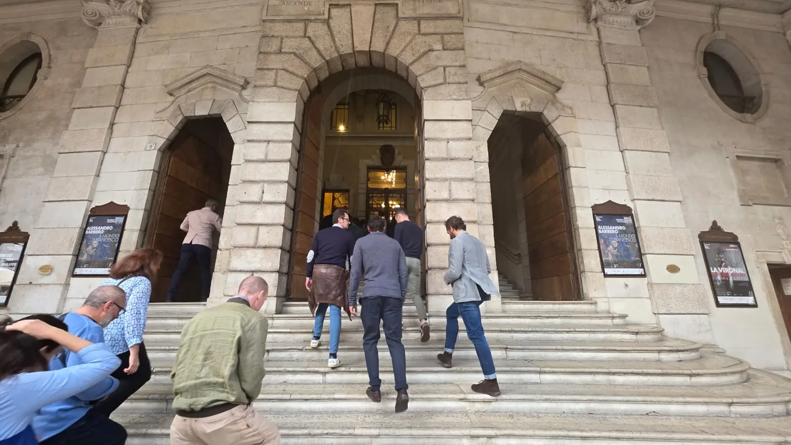 Il pubblico per Alessandro Barbero al Grande