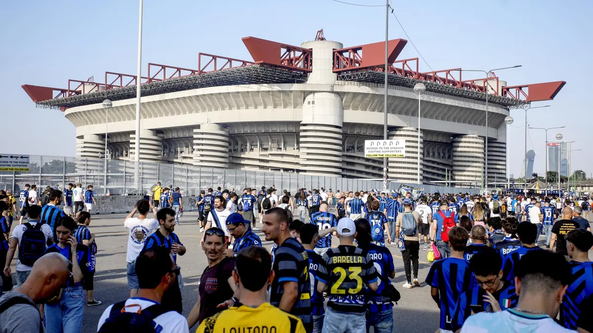 Lo stadio di San Siro - Foto Ansa © www.giornaledibrescia.it
