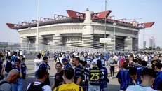 Lo stadio di San Siro - Foto Ansa © www.giornaledibrescia.it