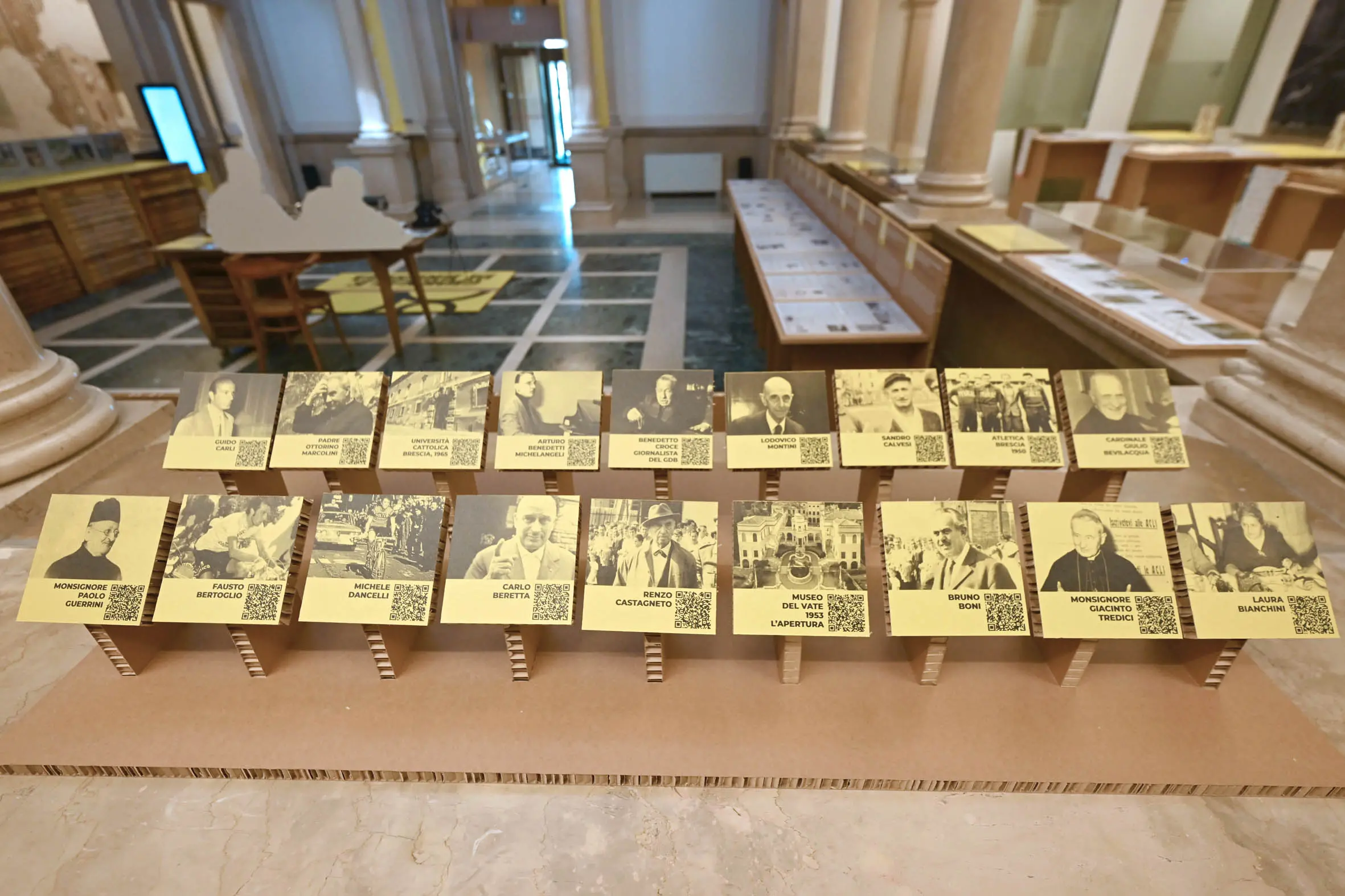 La mostra sugli 80 anni del Giornale di Brescia a palazzo Negroboni