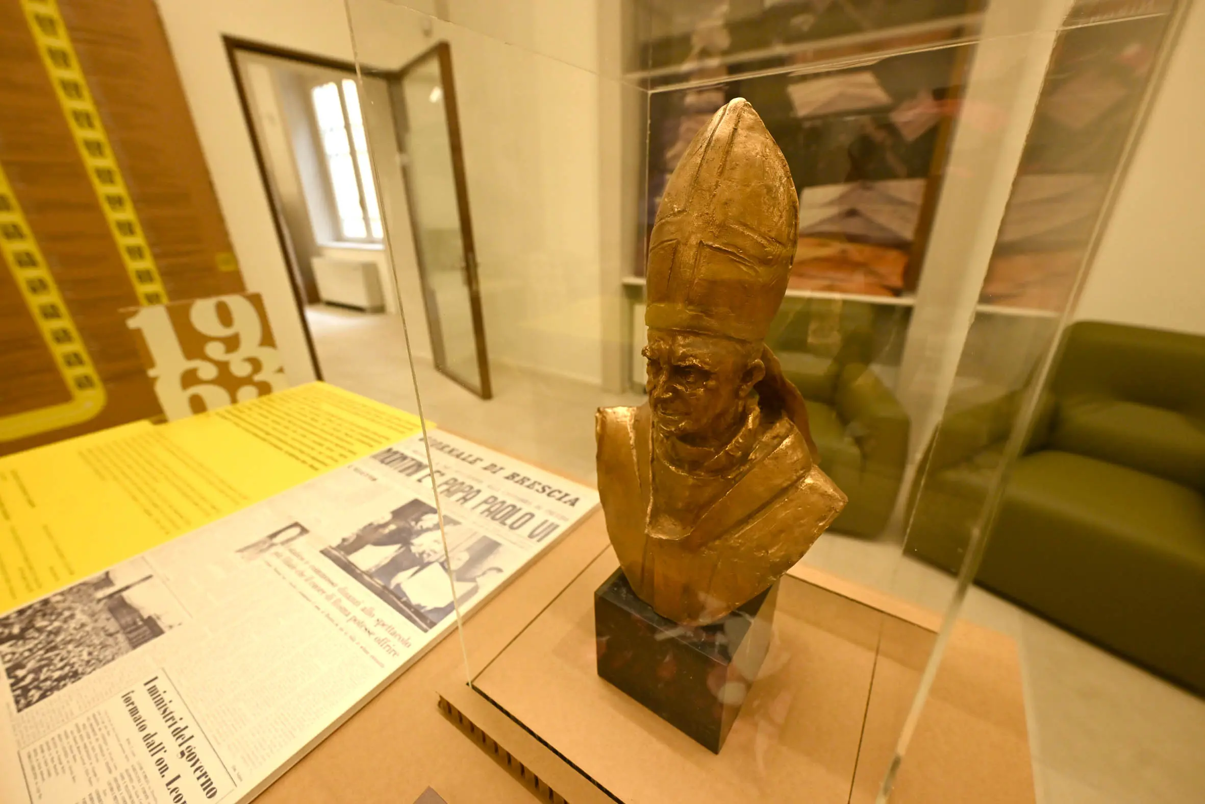 La mostra sugli 80 anni del Giornale di Brescia a palazzo Negroboni