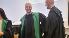 Il professor Michele D'Angelo, 44 anni, docente Università dell'Aquila, detenuto in Albania da agosto dopo un incidente stradale avvenuto nei pressi di Tirana. +++FOTO DIFFUSA DALL'UFFICIO STAMPA - USARE SOLO PER ILLUSTRARE OGGI LA NOTIZIA INDICATA NEL TITOLO - NON ARCHIVIARE - NON VENDERE - NON USARE PER FINI NON GIORNALISTICI - NPK+++