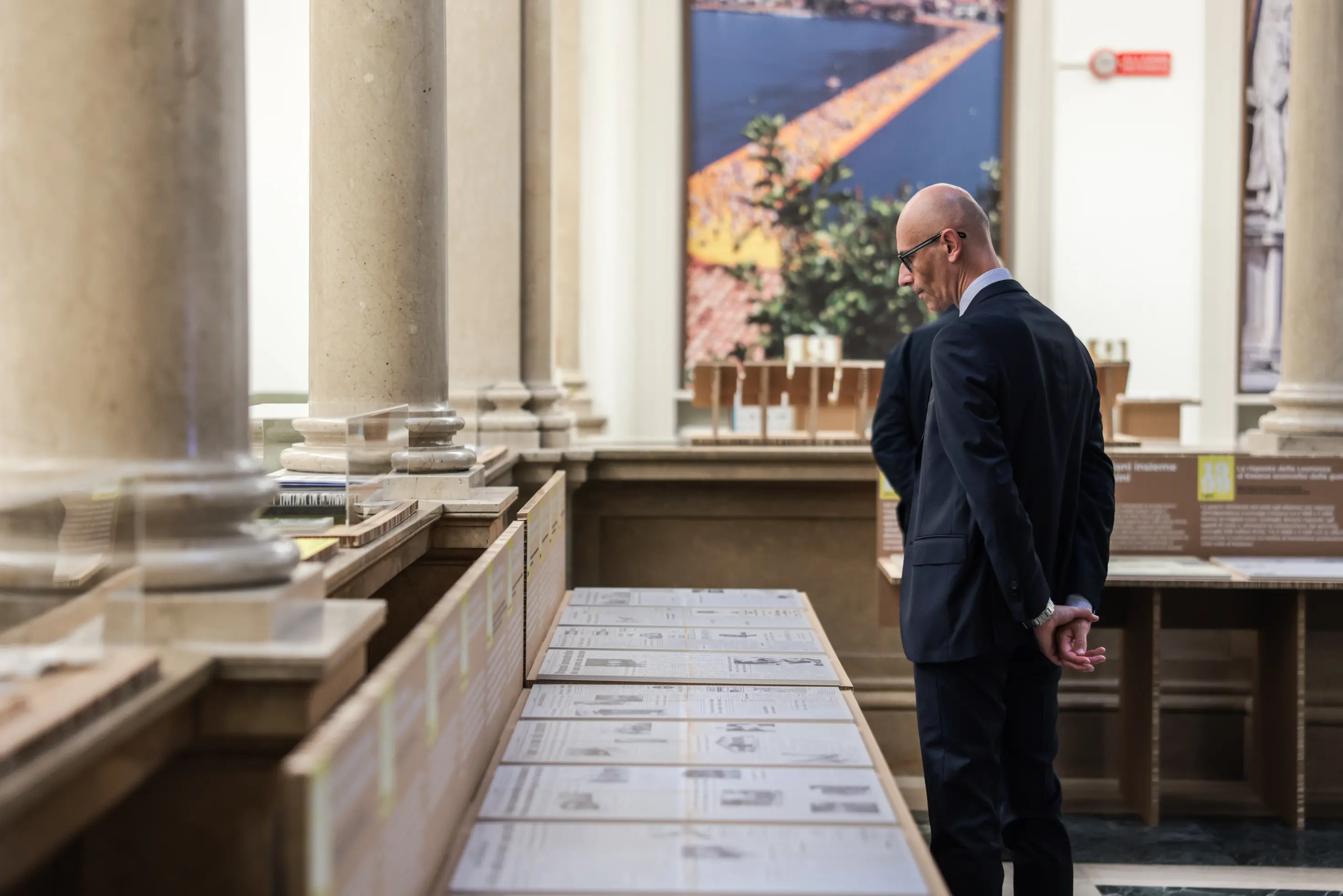 «Sguardi su Brescia e sull'Italia»: l'allestimento che racconta 80 anni di GdB
