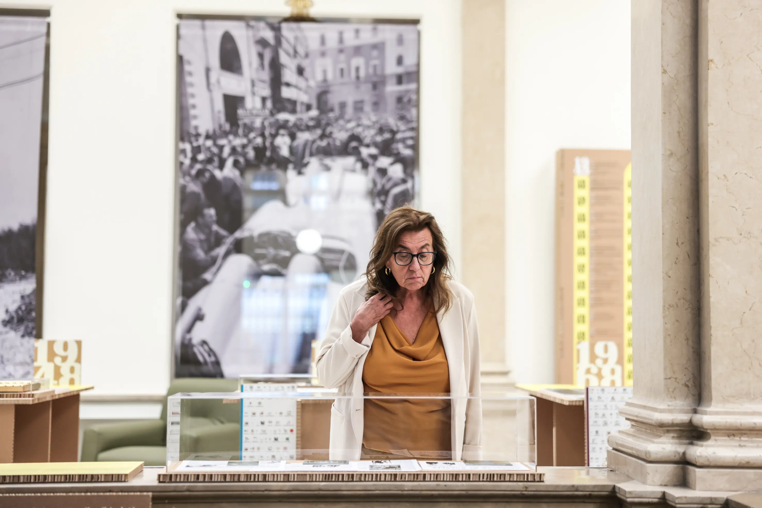 «Sguardi su Brescia e sull'Italia»: l'allestimento che racconta 80 anni di GdB