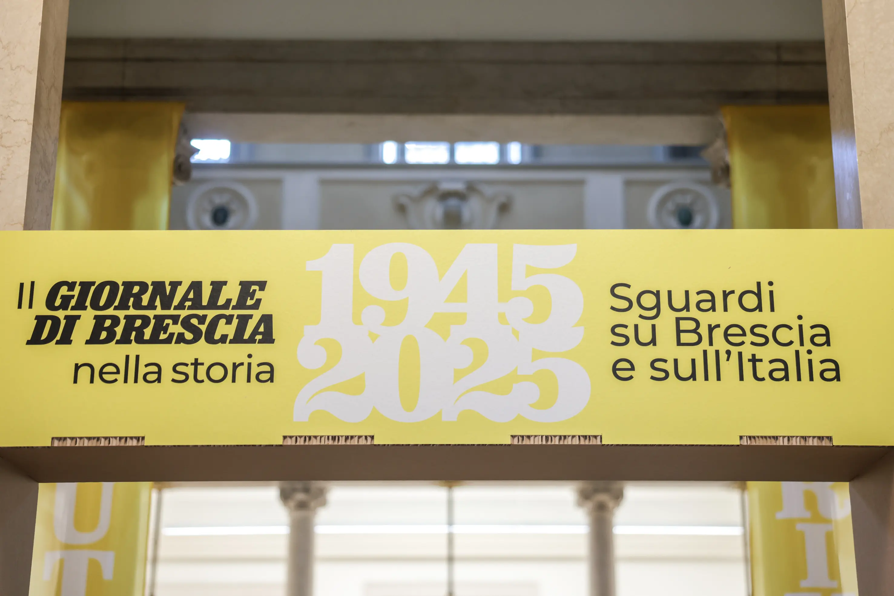 «Sguardi su Brescia e sull'Italia»: l'allestimento che racconta 80 anni di GdB