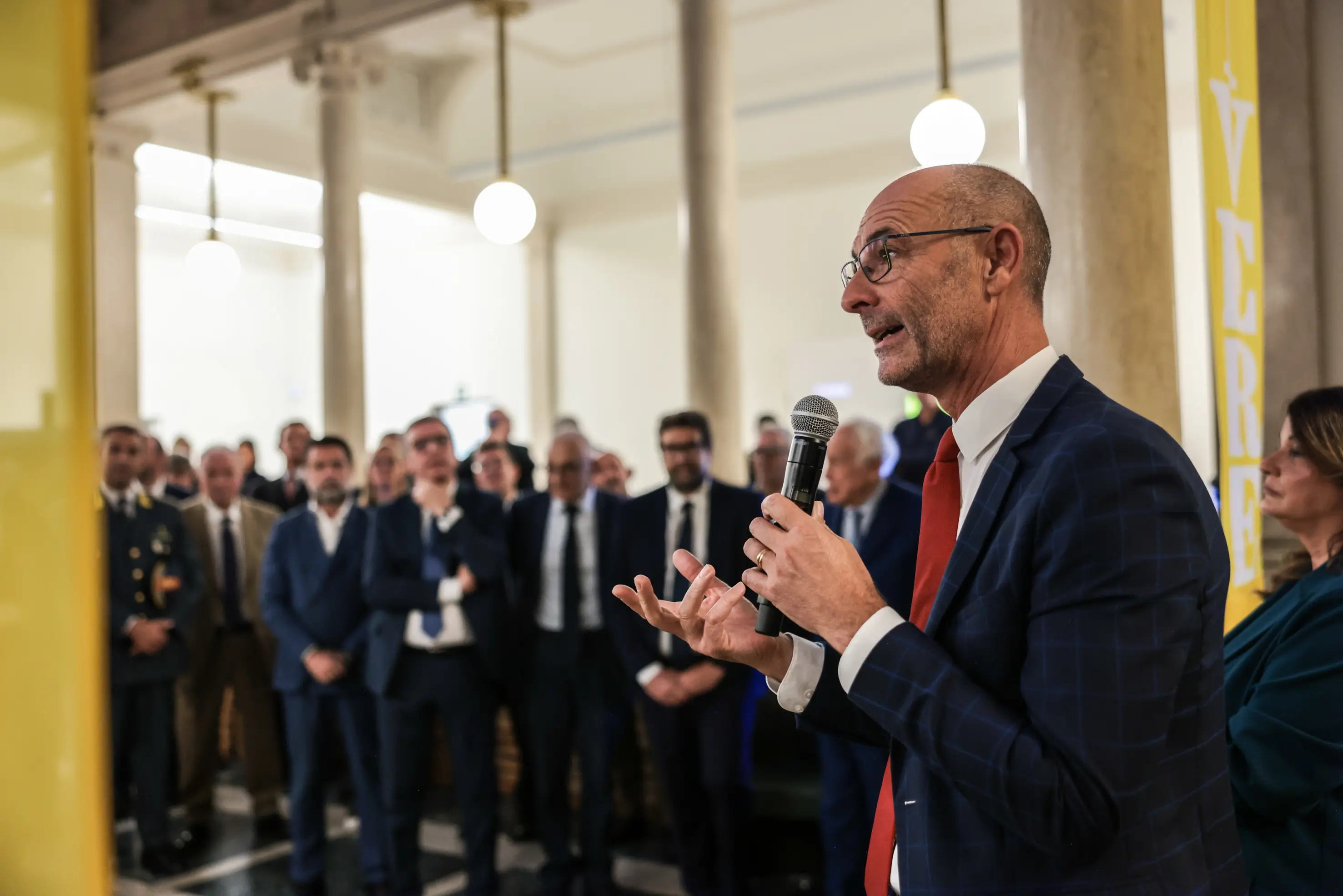 CULTURA VERNISSAGE DELLA MOSTRA 80° GDB NELLA FOTO UN MOMENTO DELL'EVENTO BARDAGLIO 30/09/2025 newreporter©Comincini