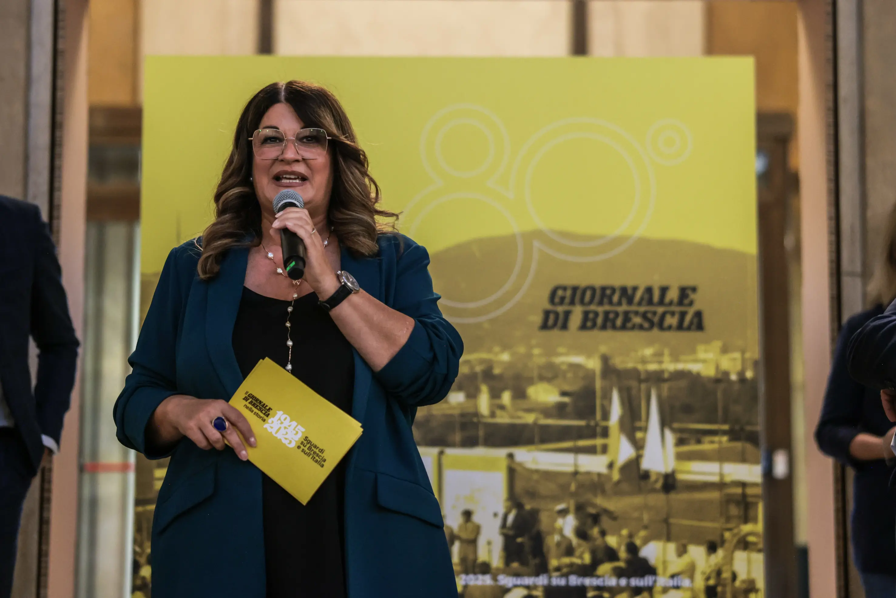 CULTURA VERNISSAGE DELLA MOSTRA 80° GDB NELLA FOTO UN MOMENTO DELL'EVENTO 30/09/2025 newreporter©Comincini