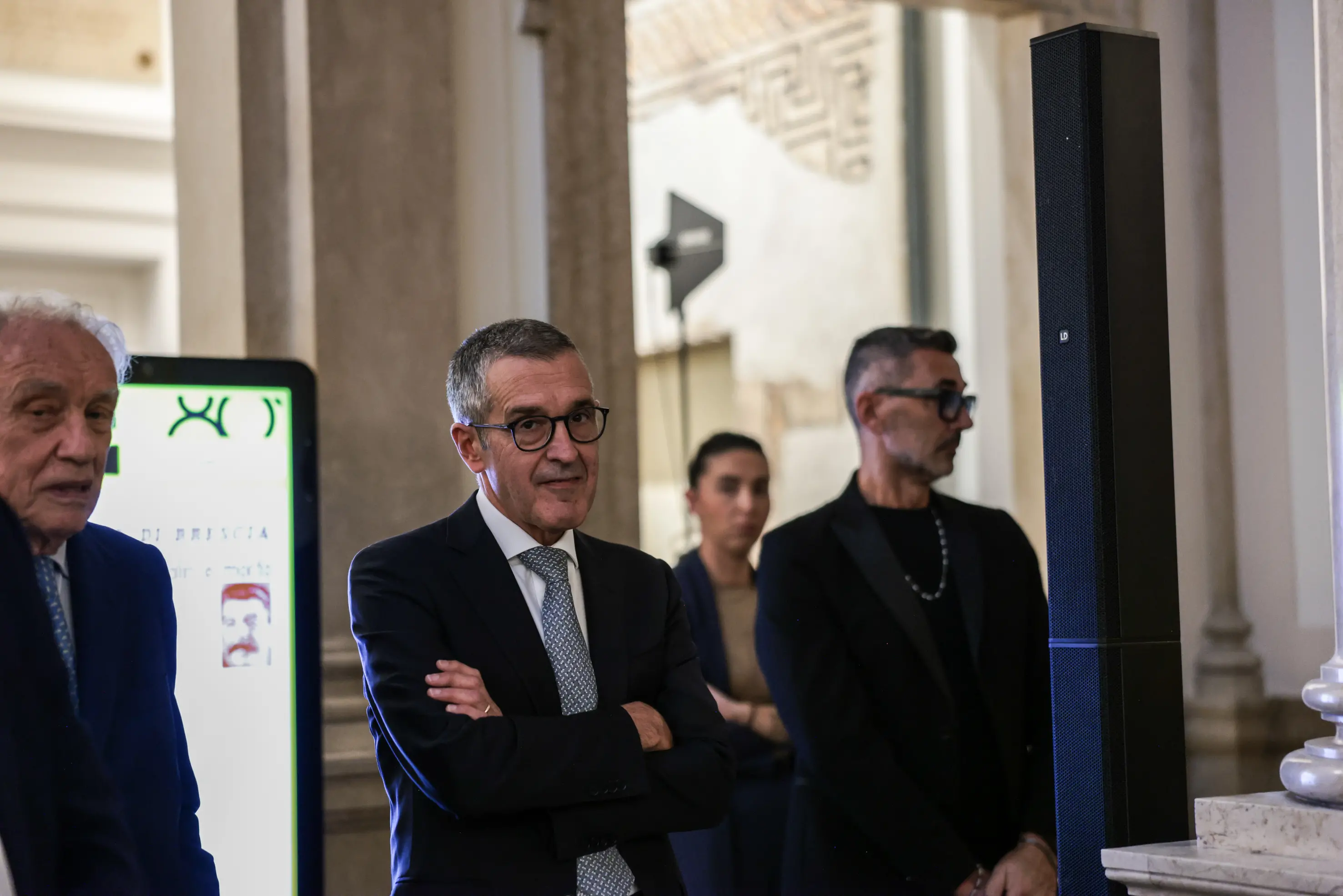 CULTURA VERNISSAGE DELLA MOSTRA 80° GDB NELLA FOTO UN MOMENTO DELL'EVENTO 30/09/2025 newreporter©Comincini