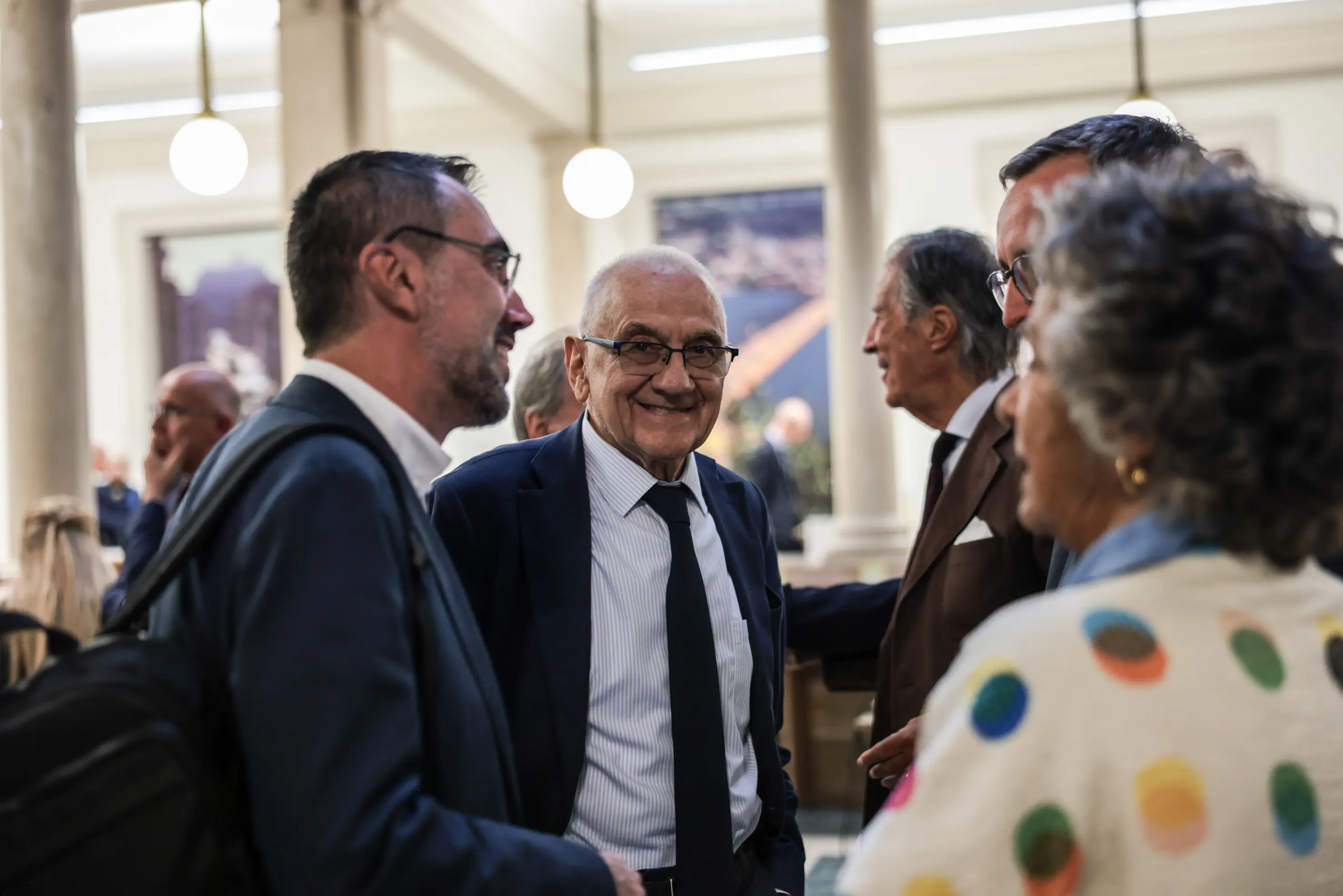 CULTURA VERNISSAGE DELLA MOSTRA 80° GDB NELLA FOTO UN MOMENTO DELL'EVENTO 30/09/2025 newreporter©Comincini