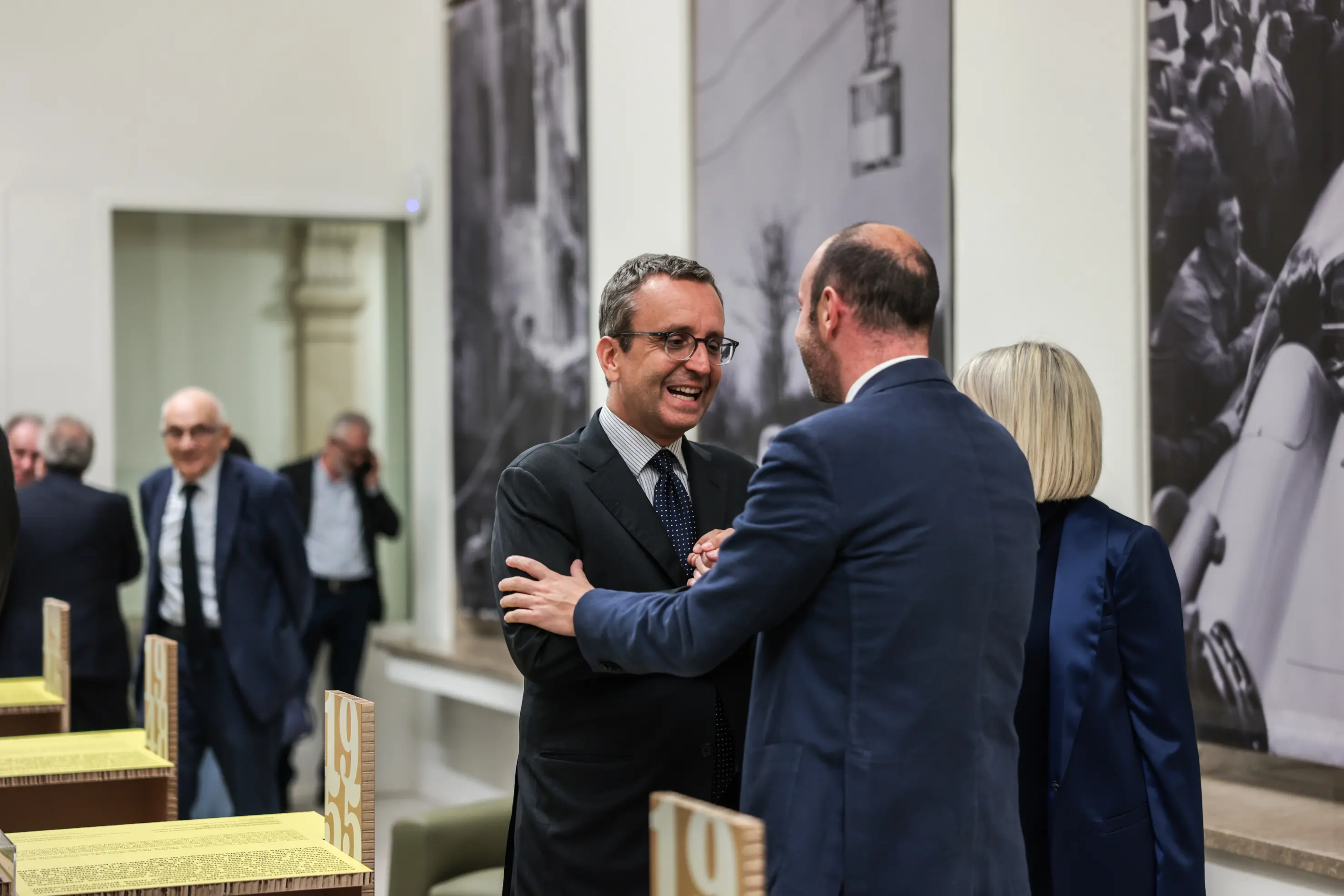 CULTURA VERNISSAGE DELLA MOSTRA 80° GDB NELLA FOTO UN MOMENTO DELL'EVENTO 30/09/2025 newreporter©Comincini