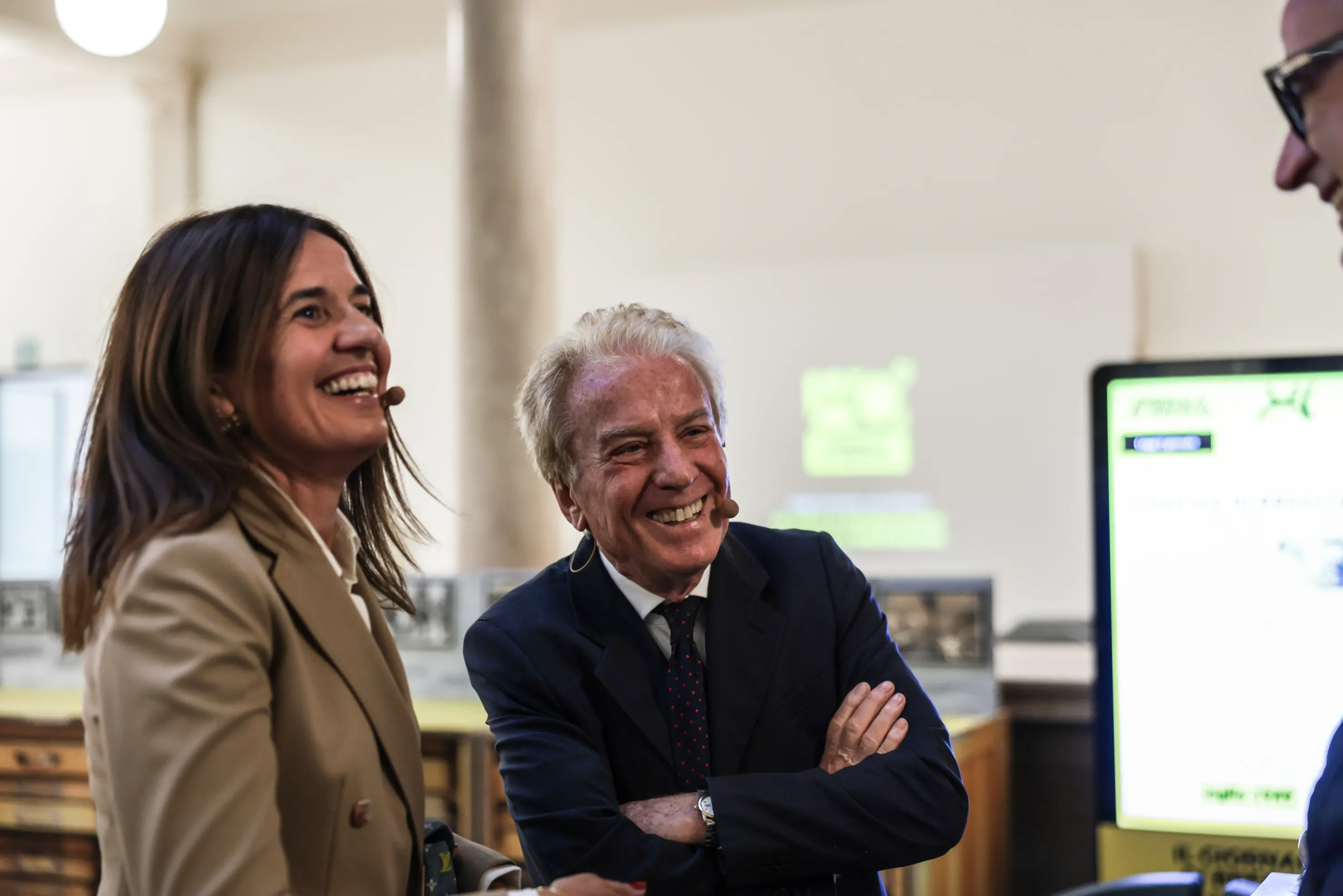 CULTURA VERNISSAGE DELLA MOSTRA 80° GDB NELLA FOTO UN MOMENTO DELL'EVENTO CHIARINI 30/09/2025 newreporter©Comincini