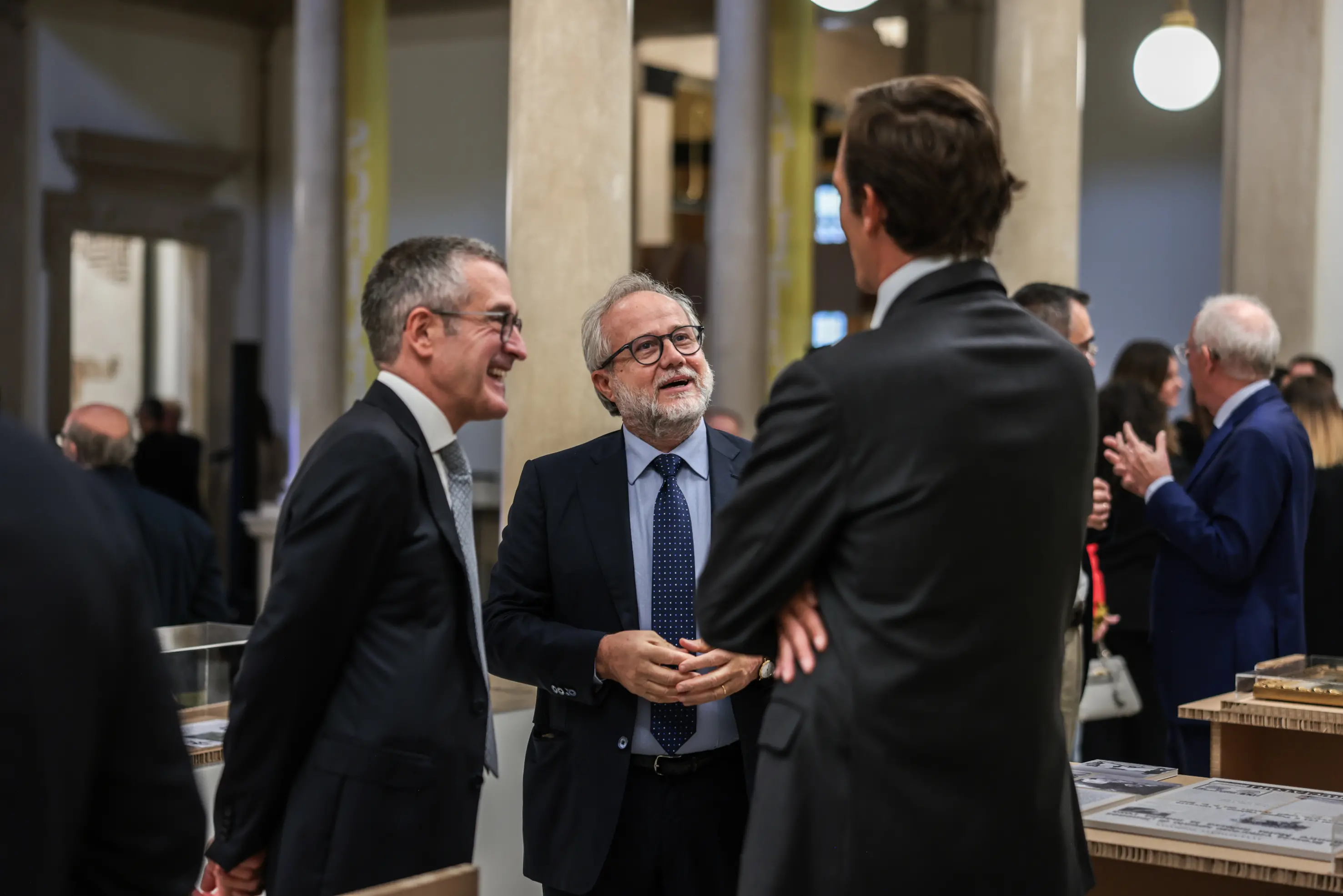 CULTURA VERNISSAGE DELLA MOSTRA 80° GDB NELLA FOTO UN MOMENTO DELL'EVENTO 30/09/2025 newreporter©Comincini