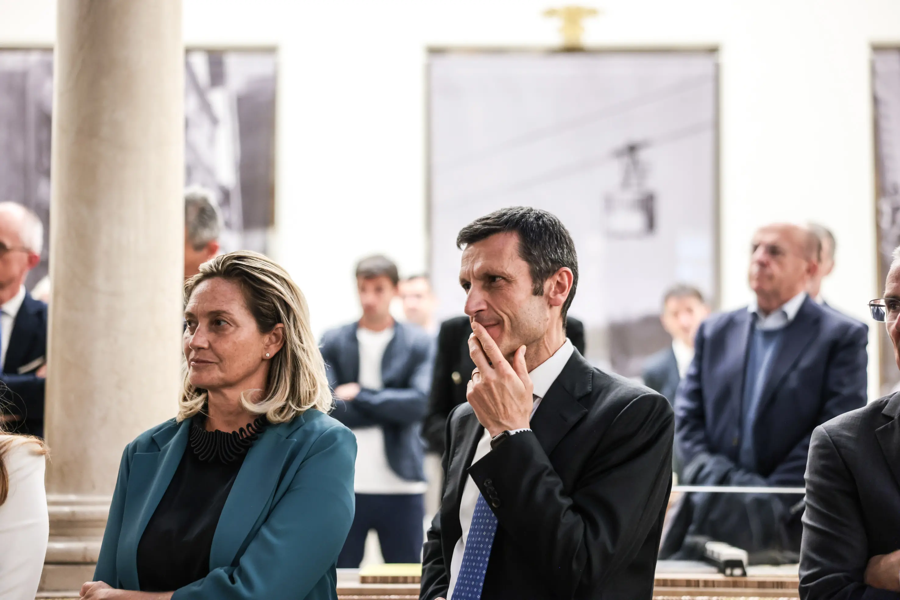 CULTURA VERNISSAGE DELLA MOSTRA 80° GDB NELLA FOTO UN MOMENTO DELL'EVENTO 30/09/2025 newreporter©Comincini