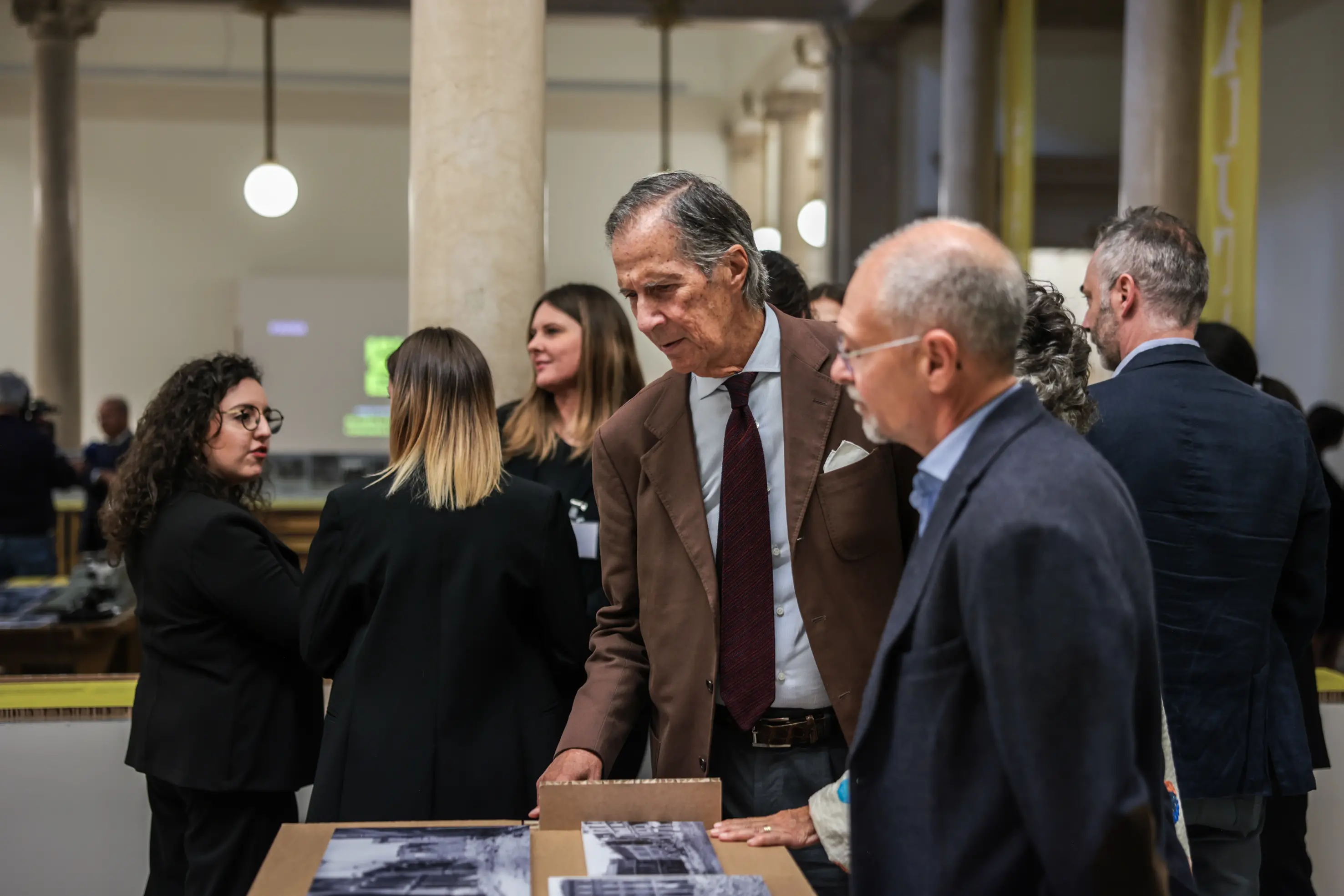 CULTURA VERNISSAGE DELLA MOSTRA 80° GDB NELLA FOTO UN MOMENTO DELL'EVENTO 30/09/2025 newreporter©Comincini