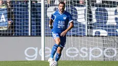 Nicola Pasini, il più esperto tra i giocatori di movimento - Foto New Reporter Comincini © www.giornaledibrescia.it