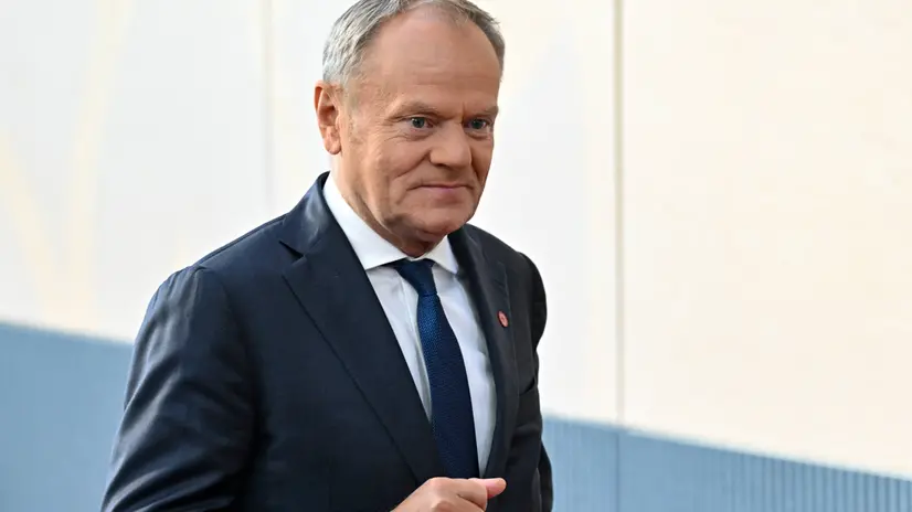 epa12422957 Polish Prime Minister Donald Tusk looks on upon his arrival for the 7th meeting of the European Political Community (EPC) in Copenhagen, Denmark, 02 October 2025. The summit, bringing together leaders from across the continent, will focus on defense and support for Ukraine, the security situation in Europe, including economic security and migration. EPA/RADEK PIETRUSZKA POLAND OUT