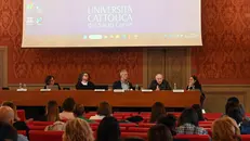 Un momento del convegno di ieri - Foto Marco Ortogni/Neg © www.giornaledibrescia.it