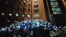 Guerra a Gaza, il flashmob al Civile